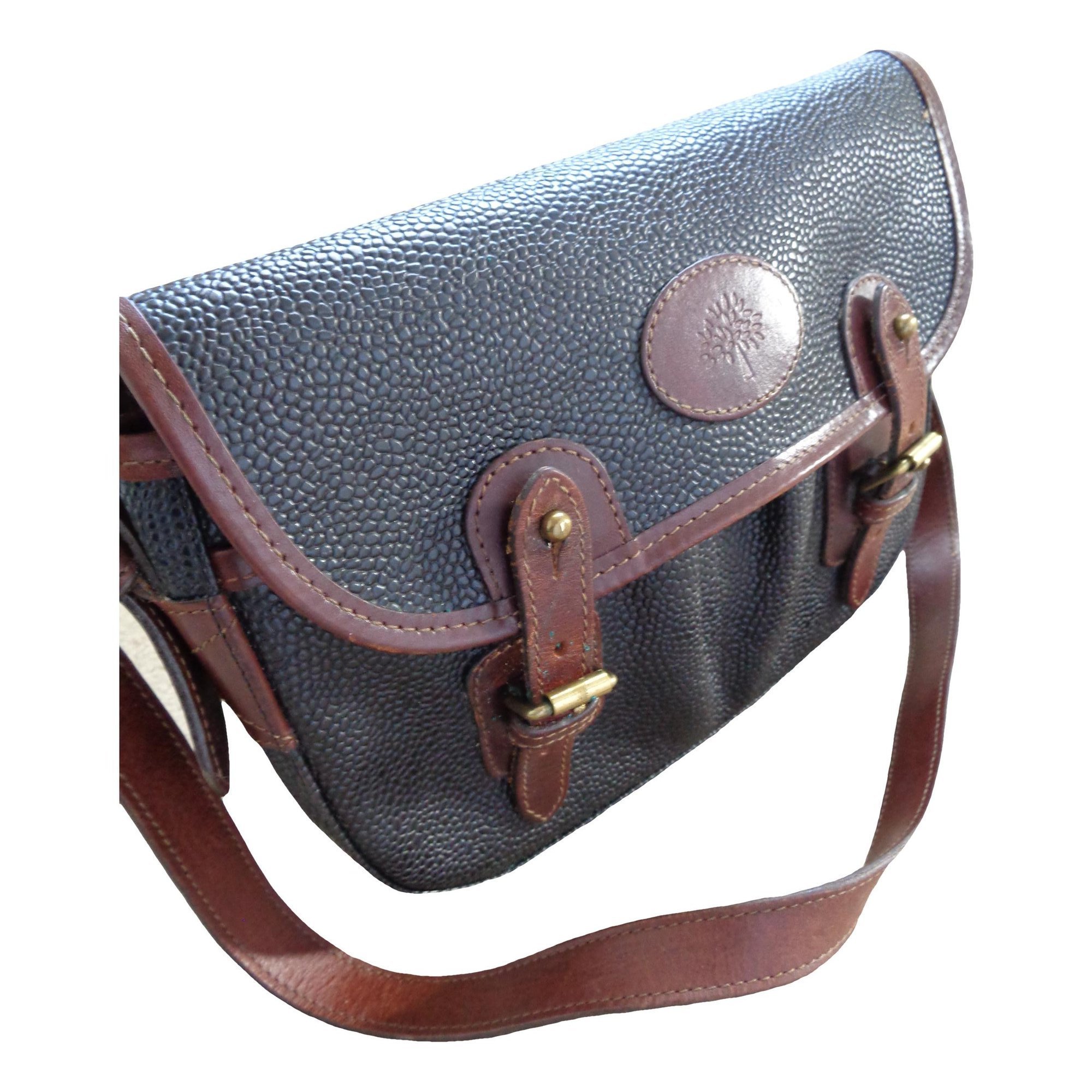 Heritage leather satchel