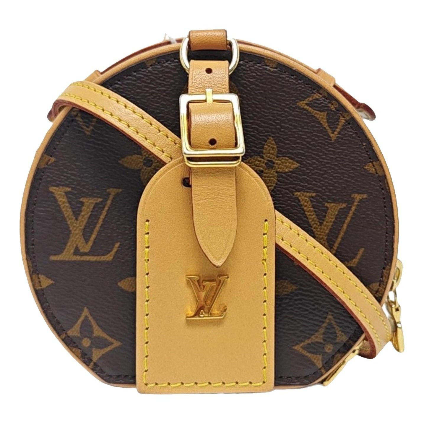 Micro boite chapeau leather handbag