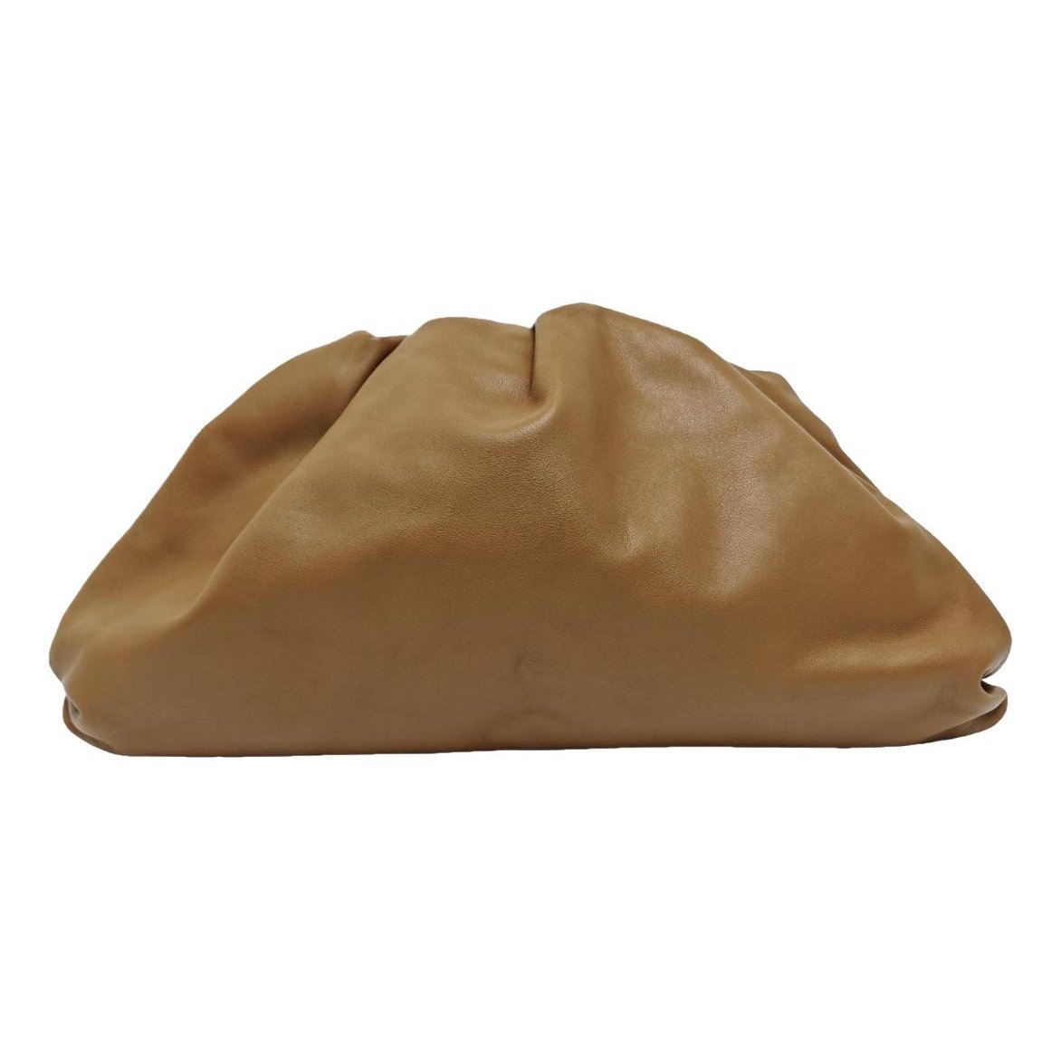 Pouch leather clutch bag