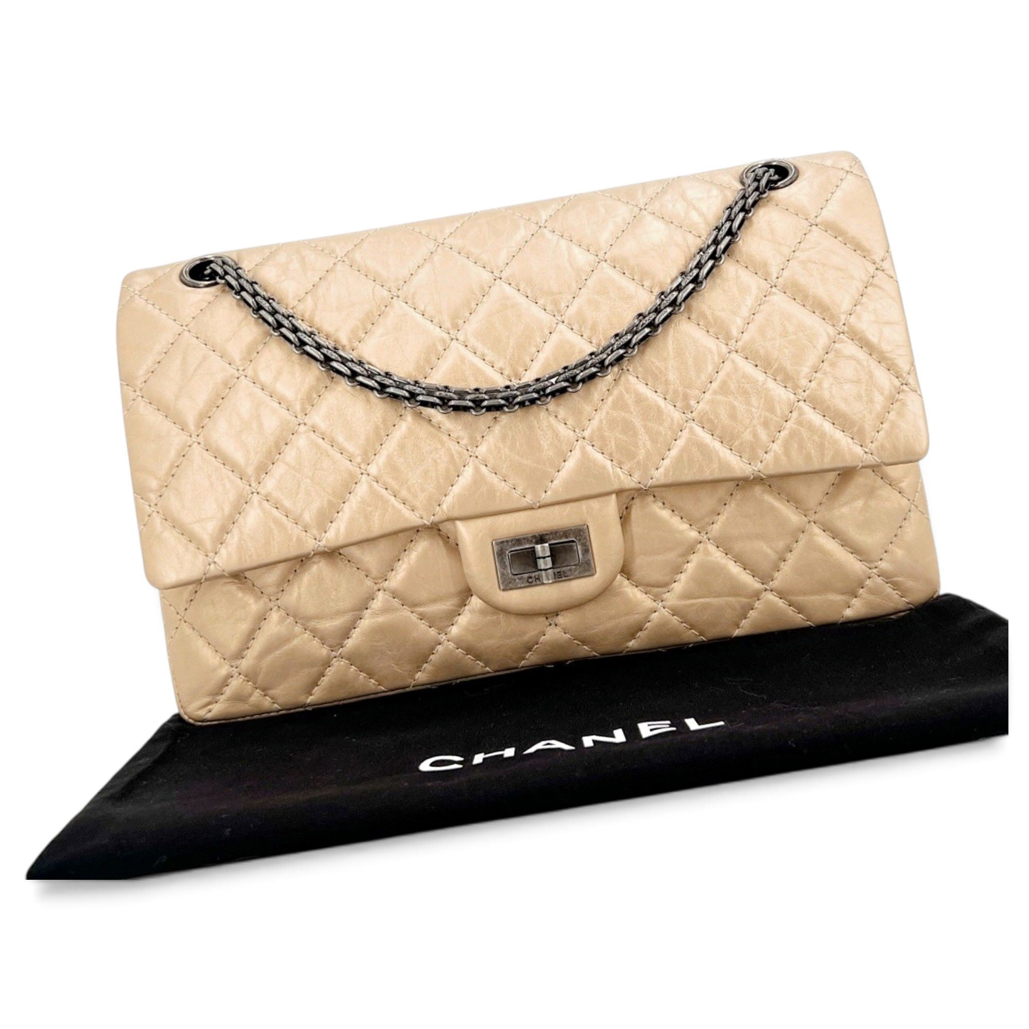 2.55 leather handbag