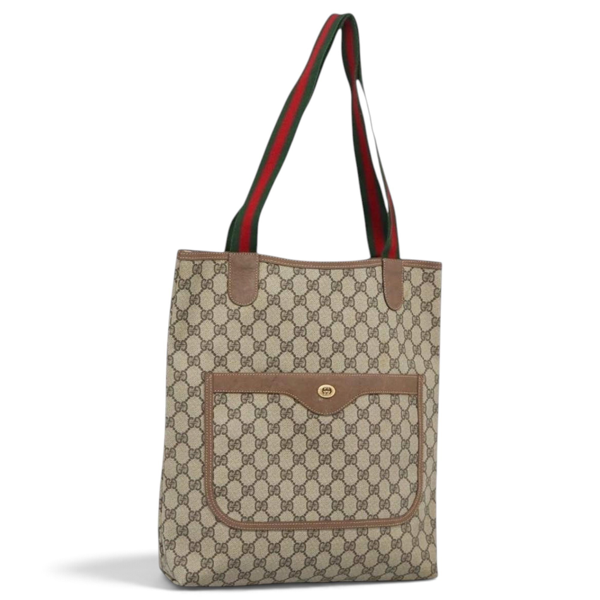 Leather tote