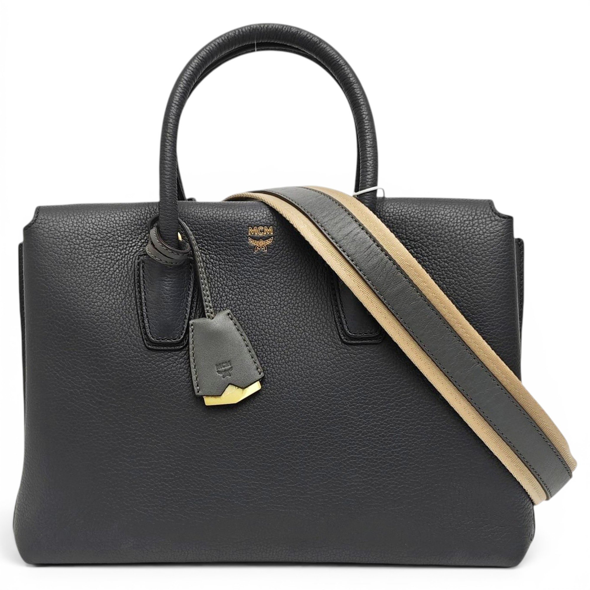 MCM Milla leather handbag
