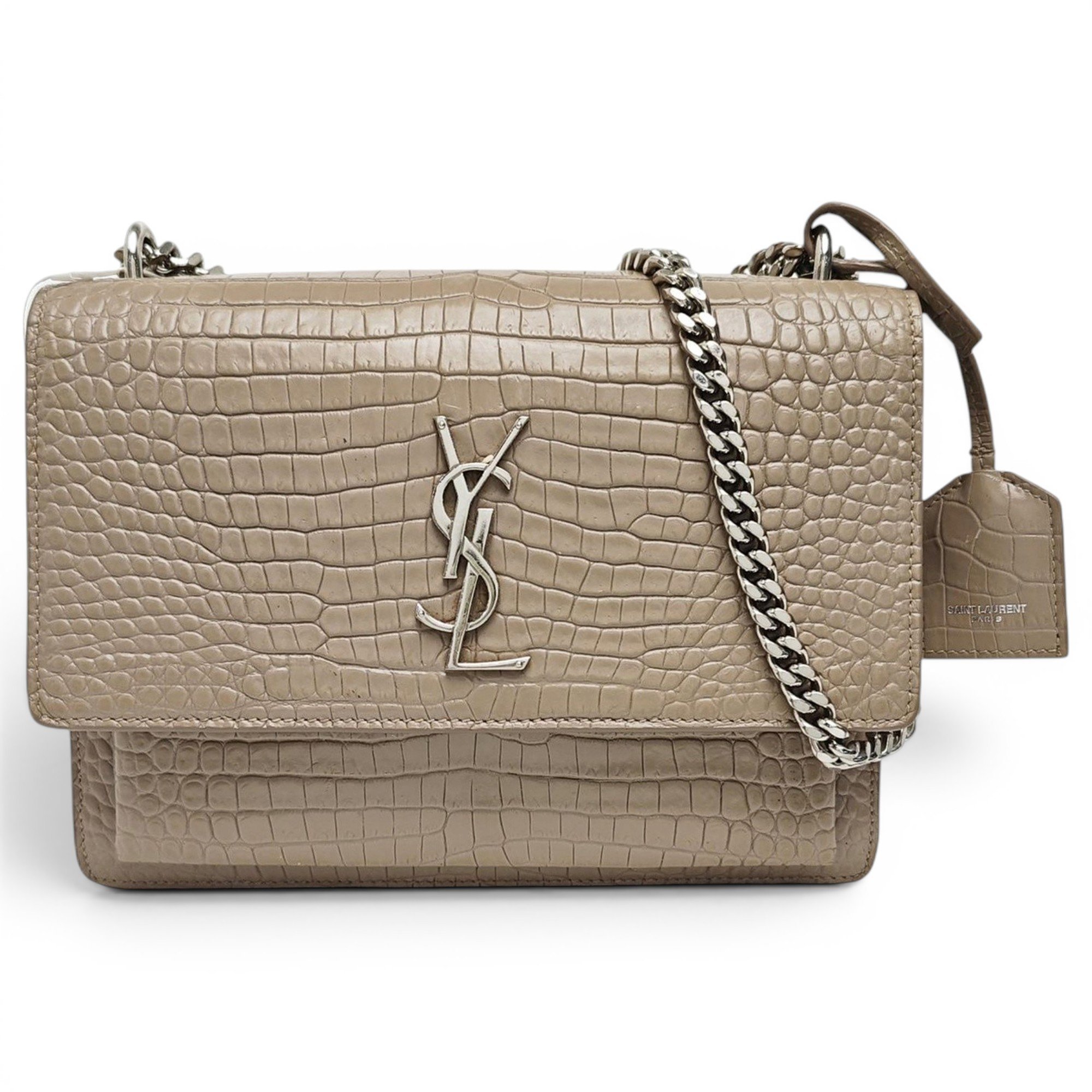 Sunset leather handbag