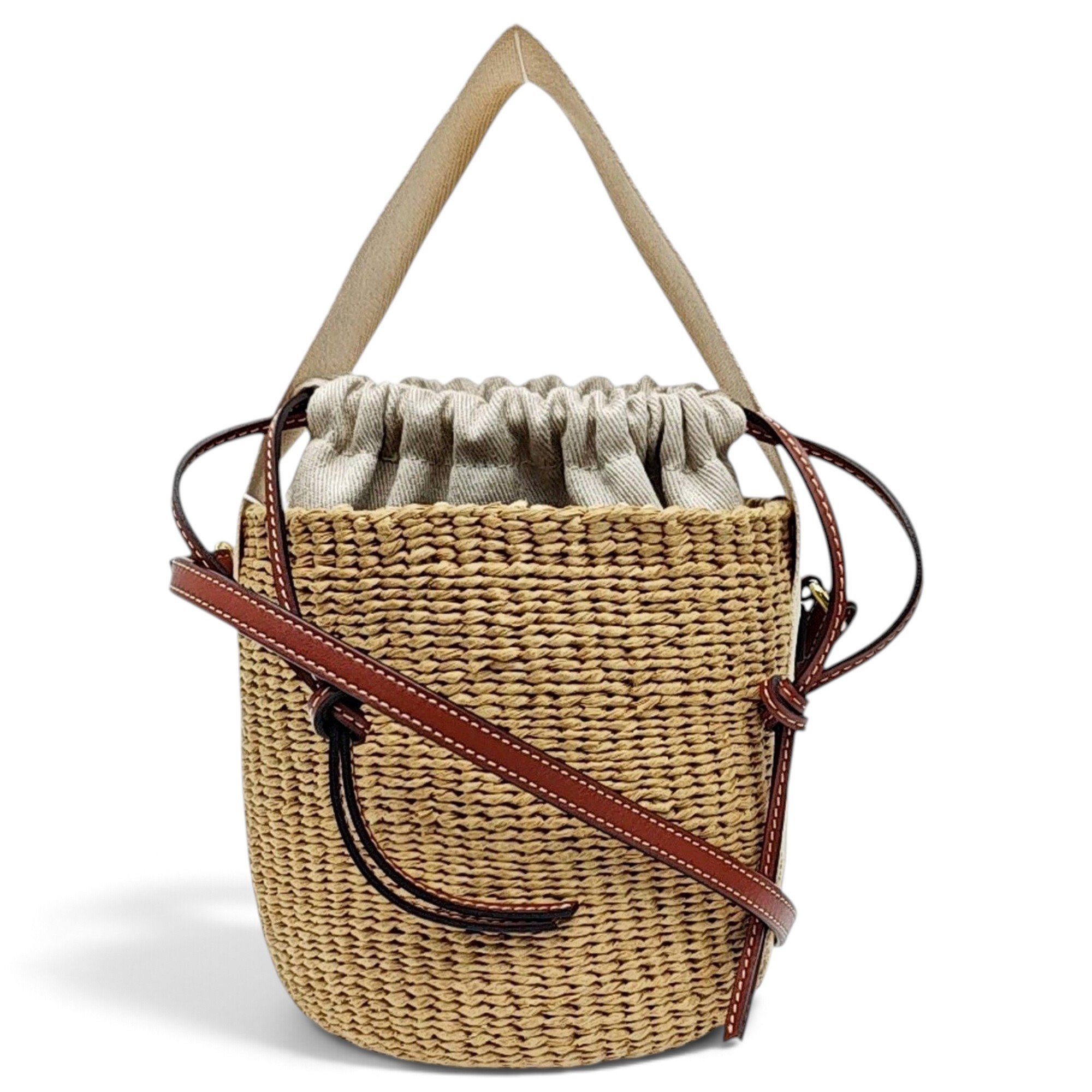 Woody cloth handbag