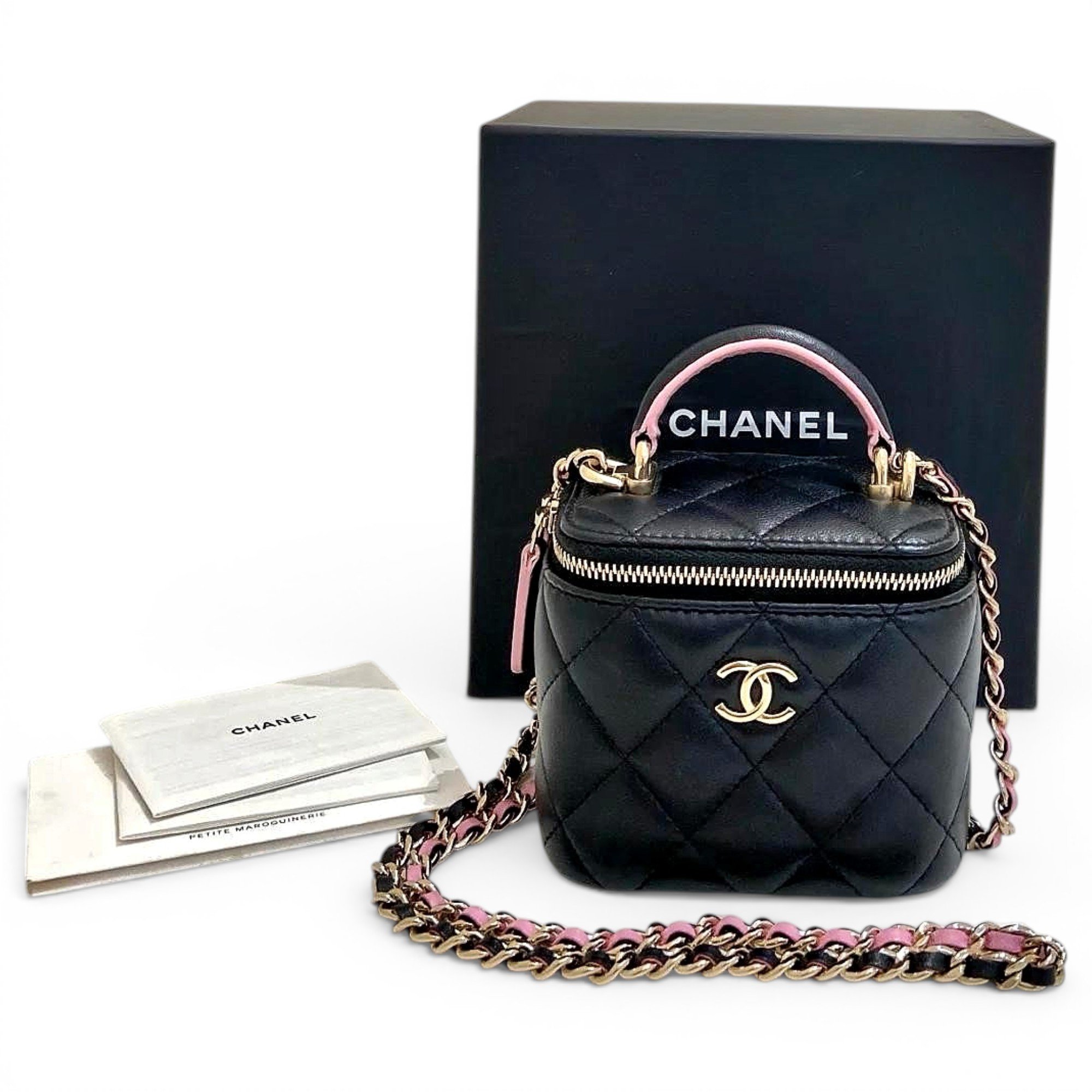 Leather mini bag