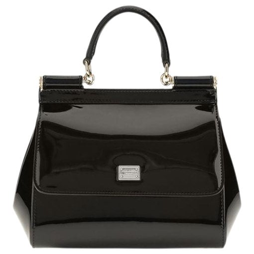 Sicily patent leather handbag