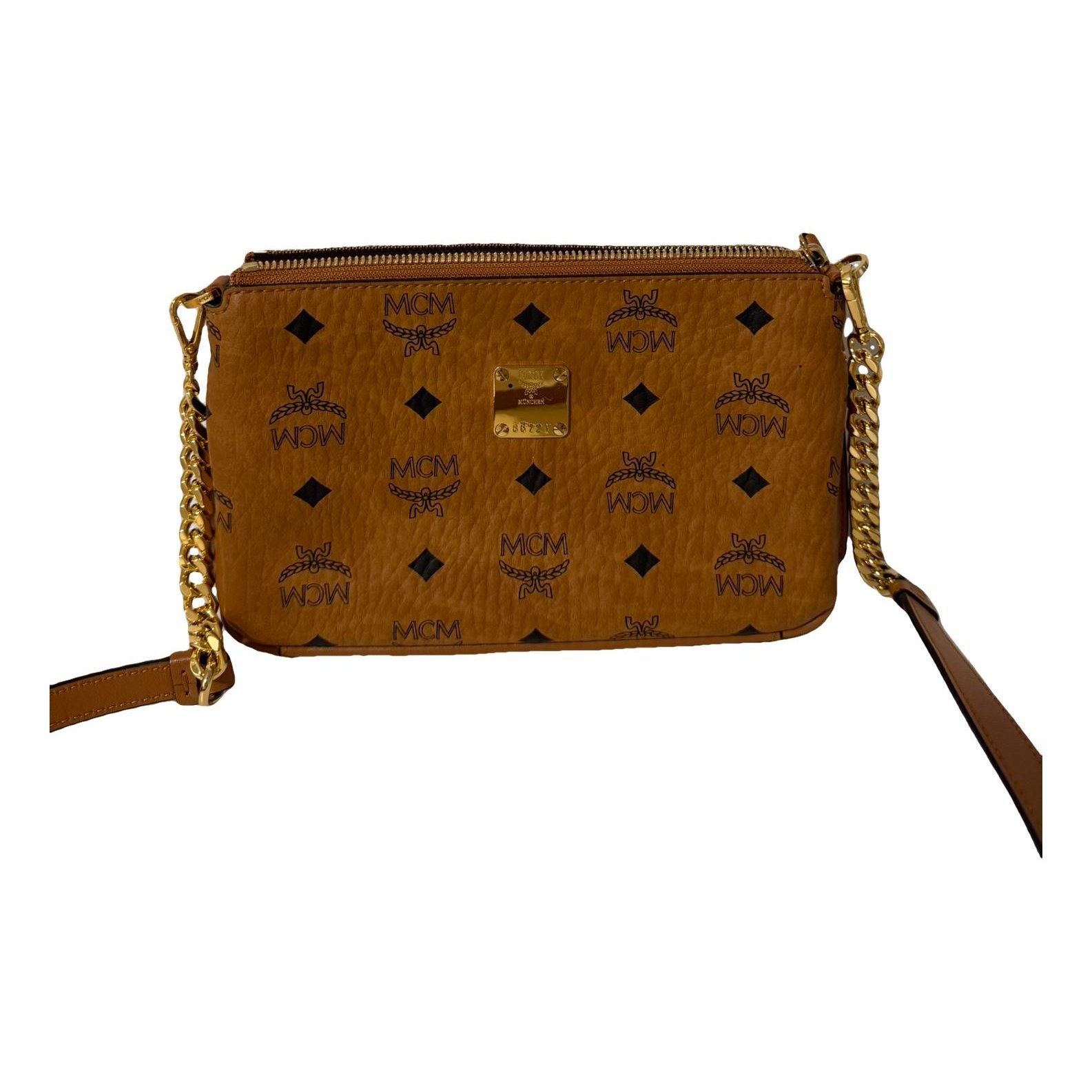 Leather crossbody bag