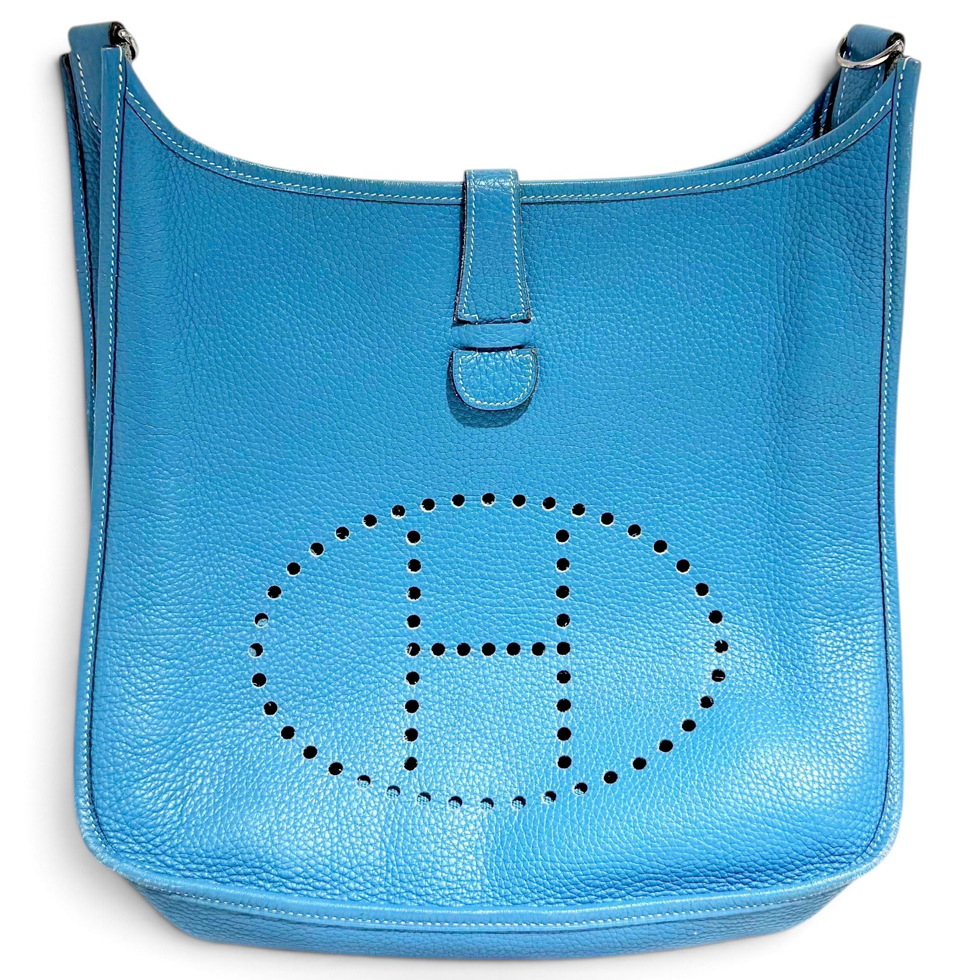 Evelyne leather handbag