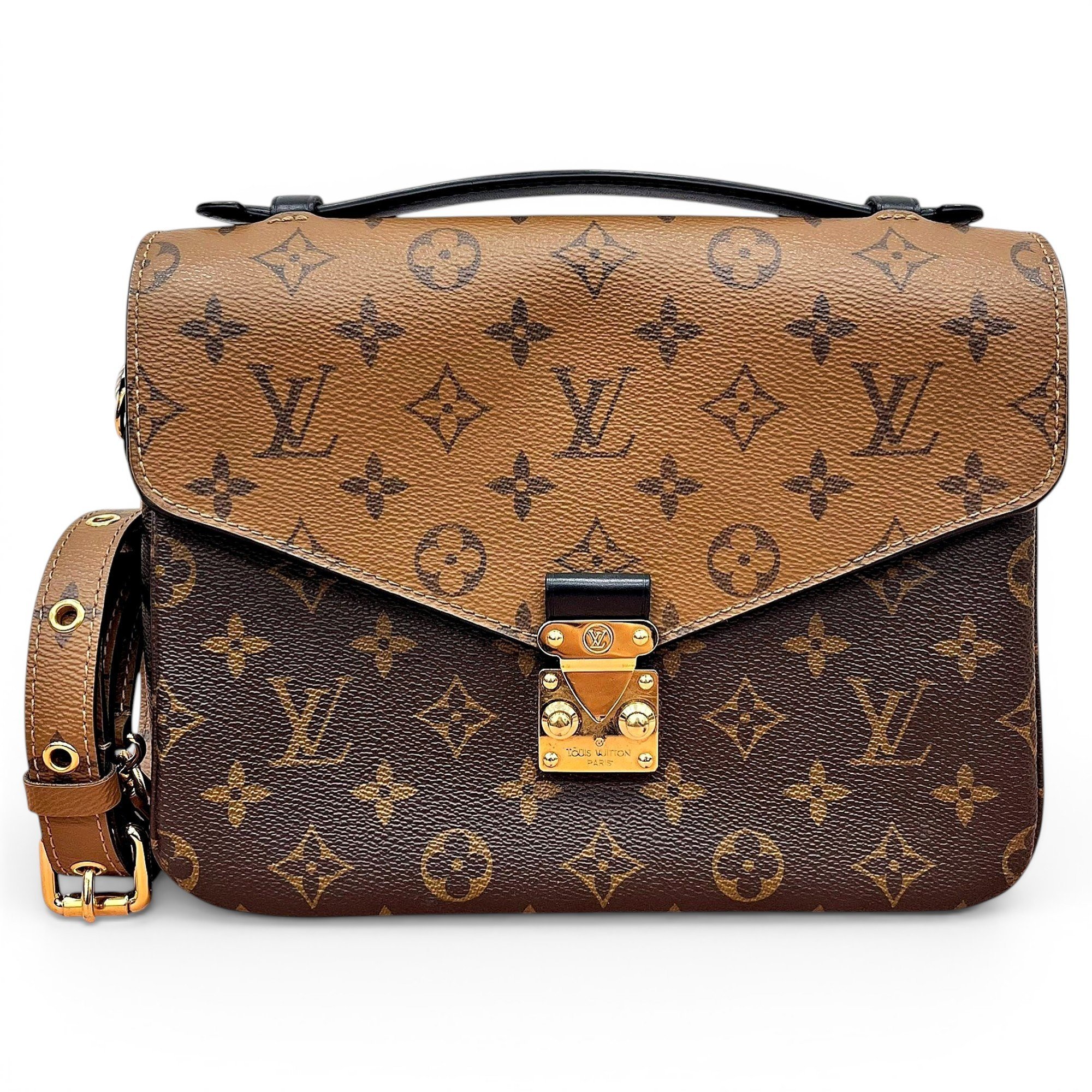Metis leather handbag