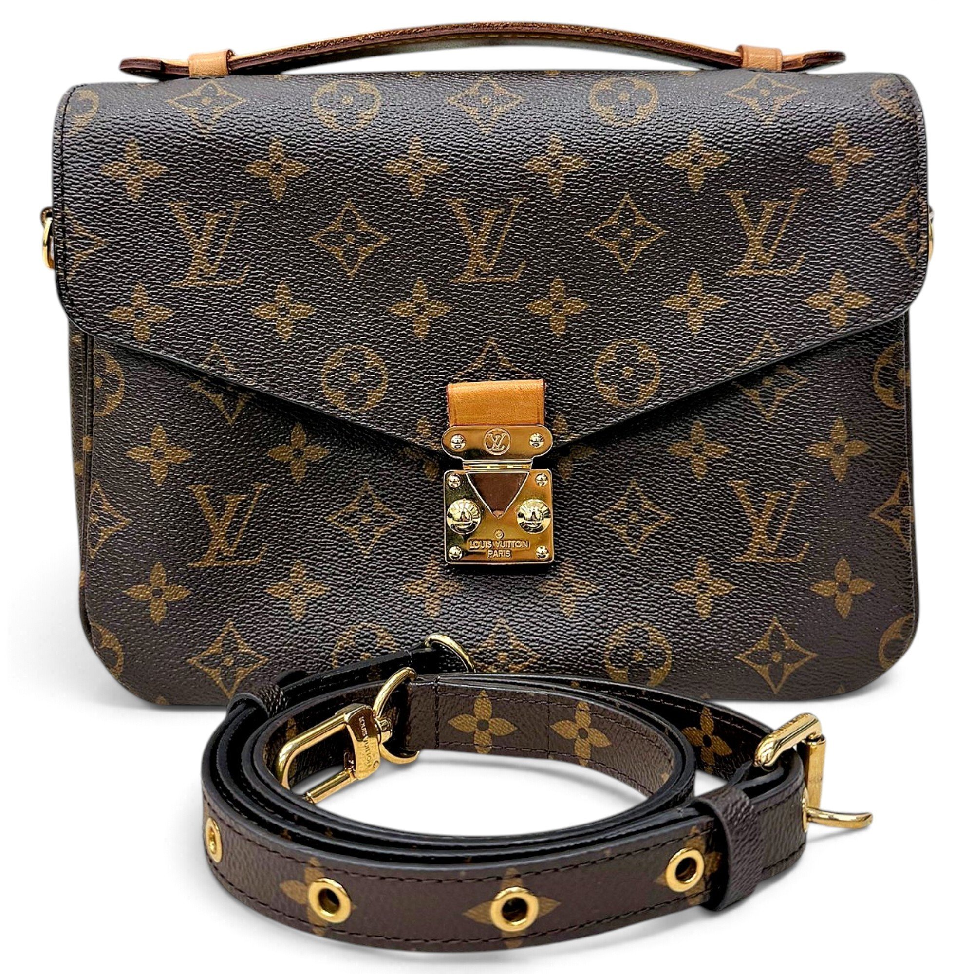 Metis leather handbag