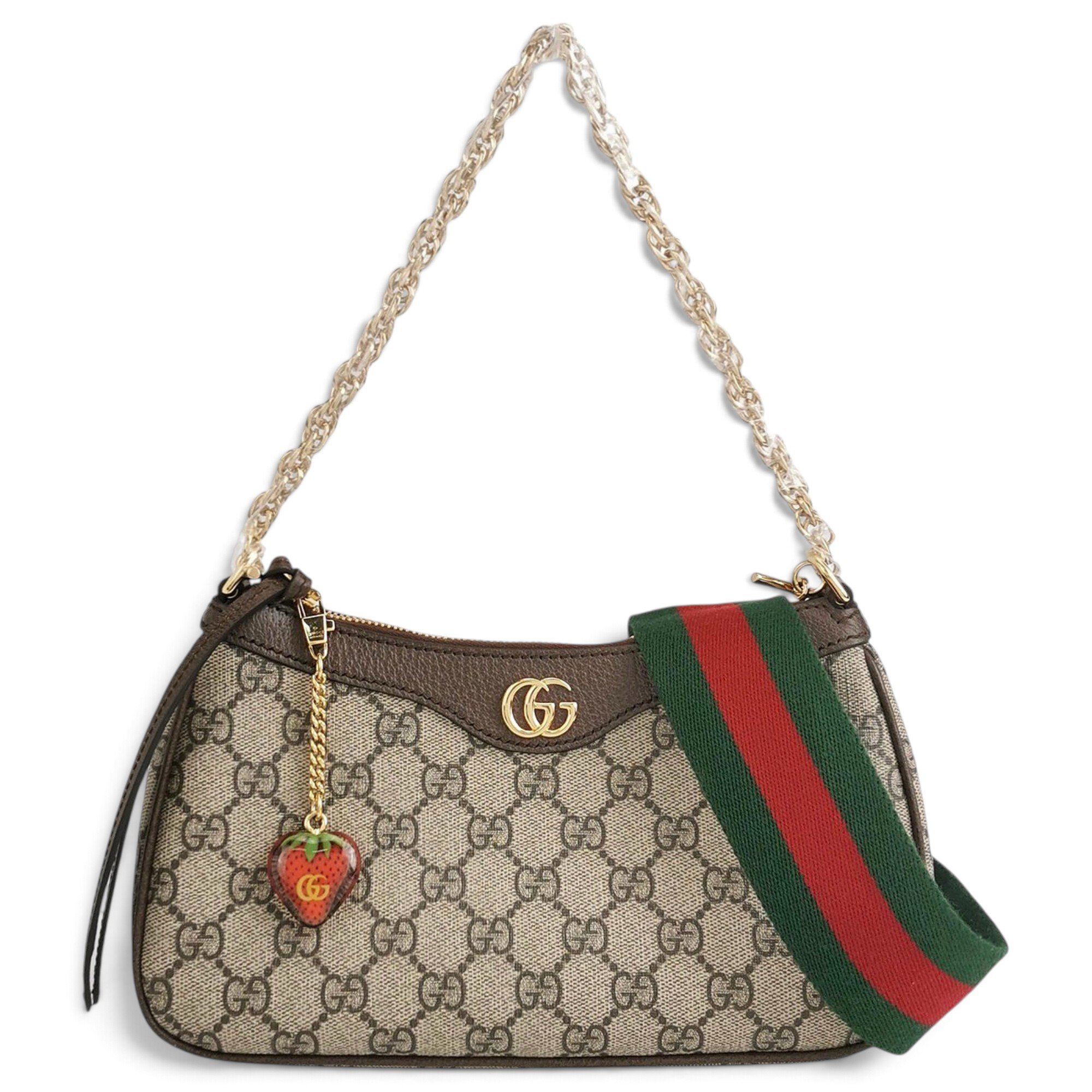 Ophidia leather crossbody bag