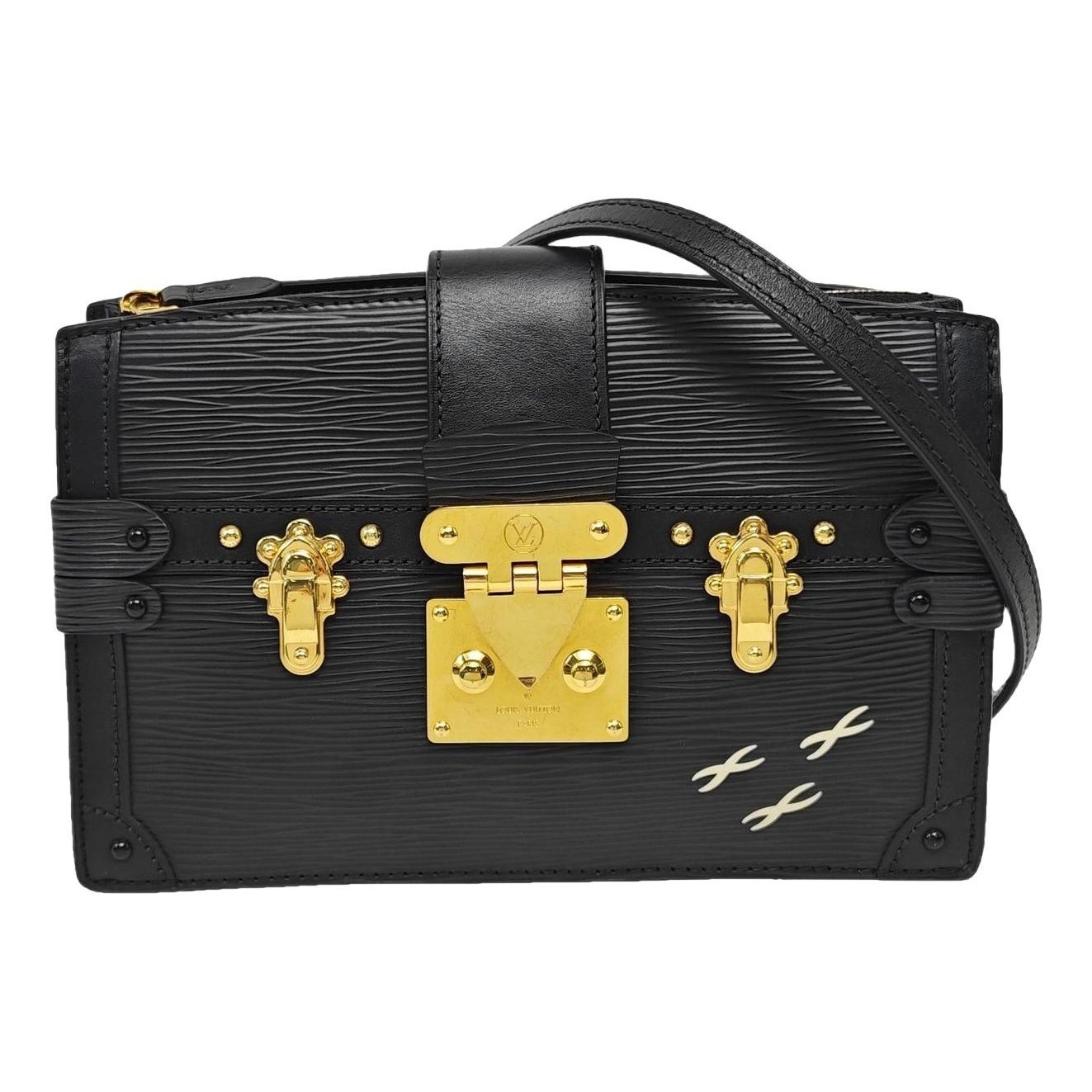 City Trunk leather handbag