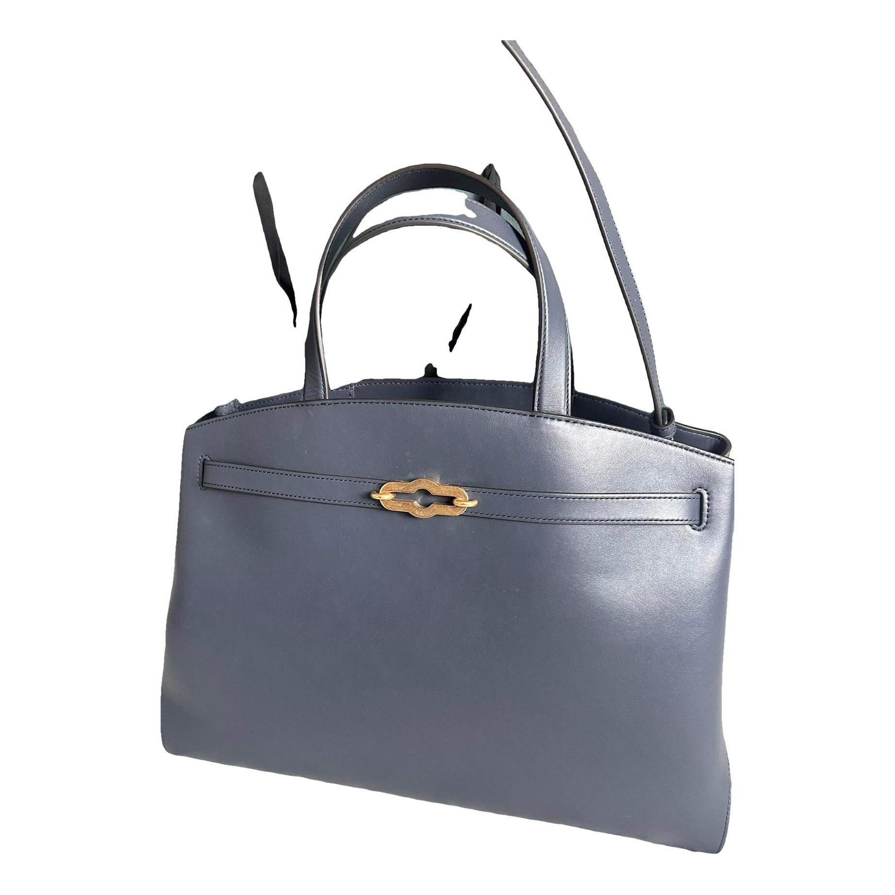 Leather tote