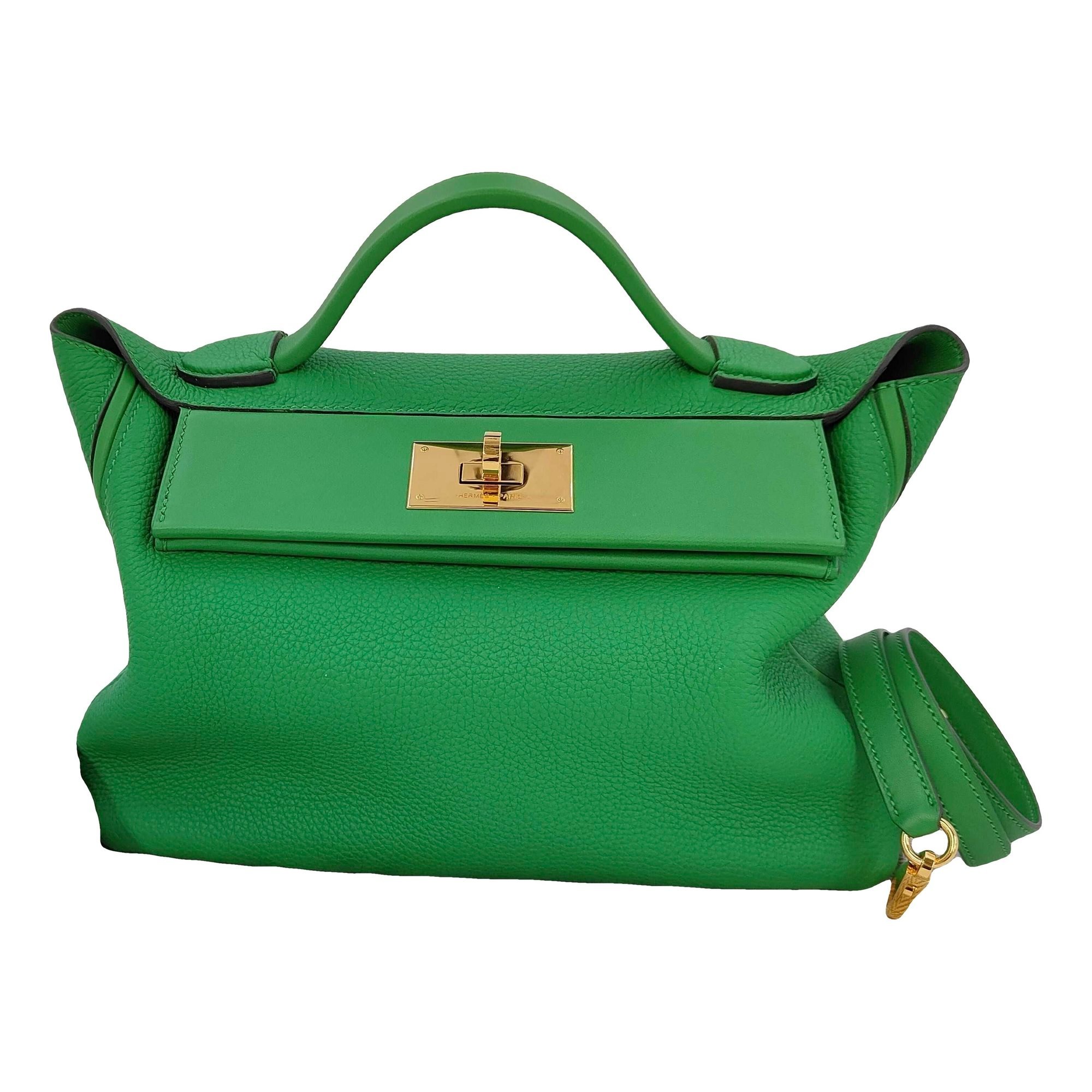 24/24 leather handbag