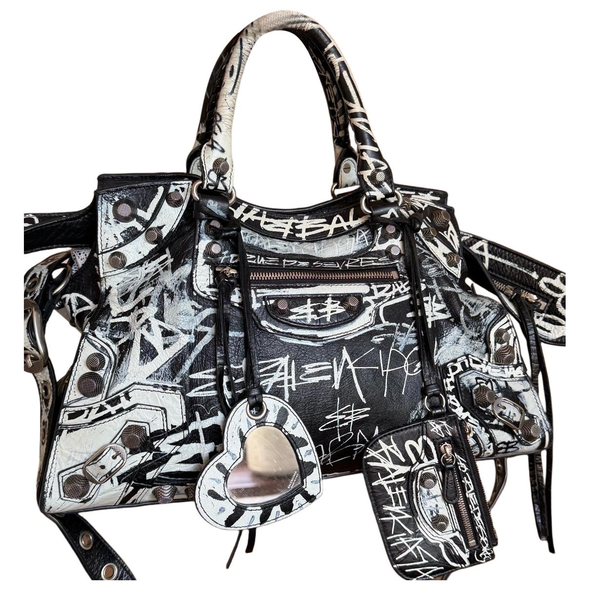 Neo Cagole City leather handbag