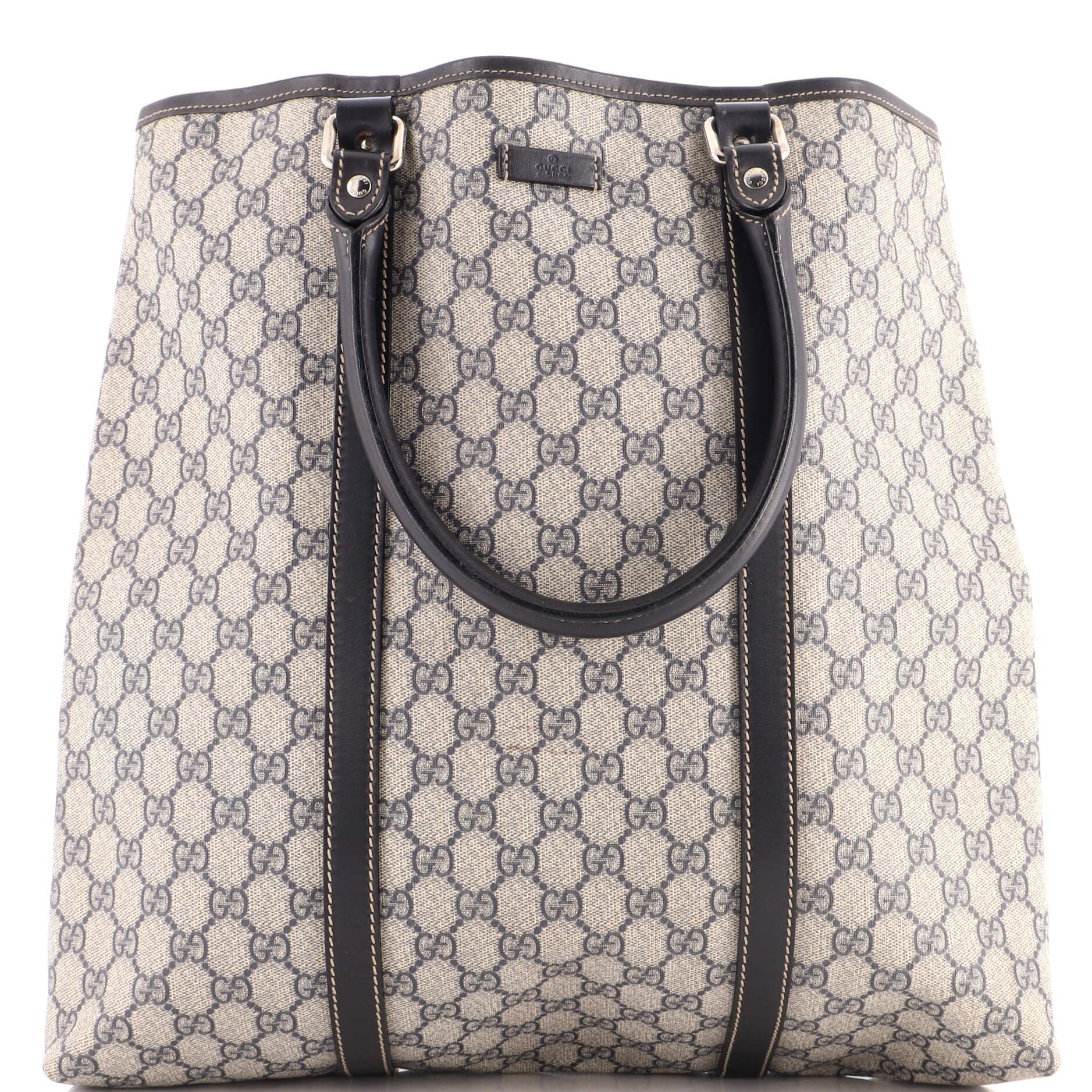 Joy Tote GG Coated Canvas with Leather Large