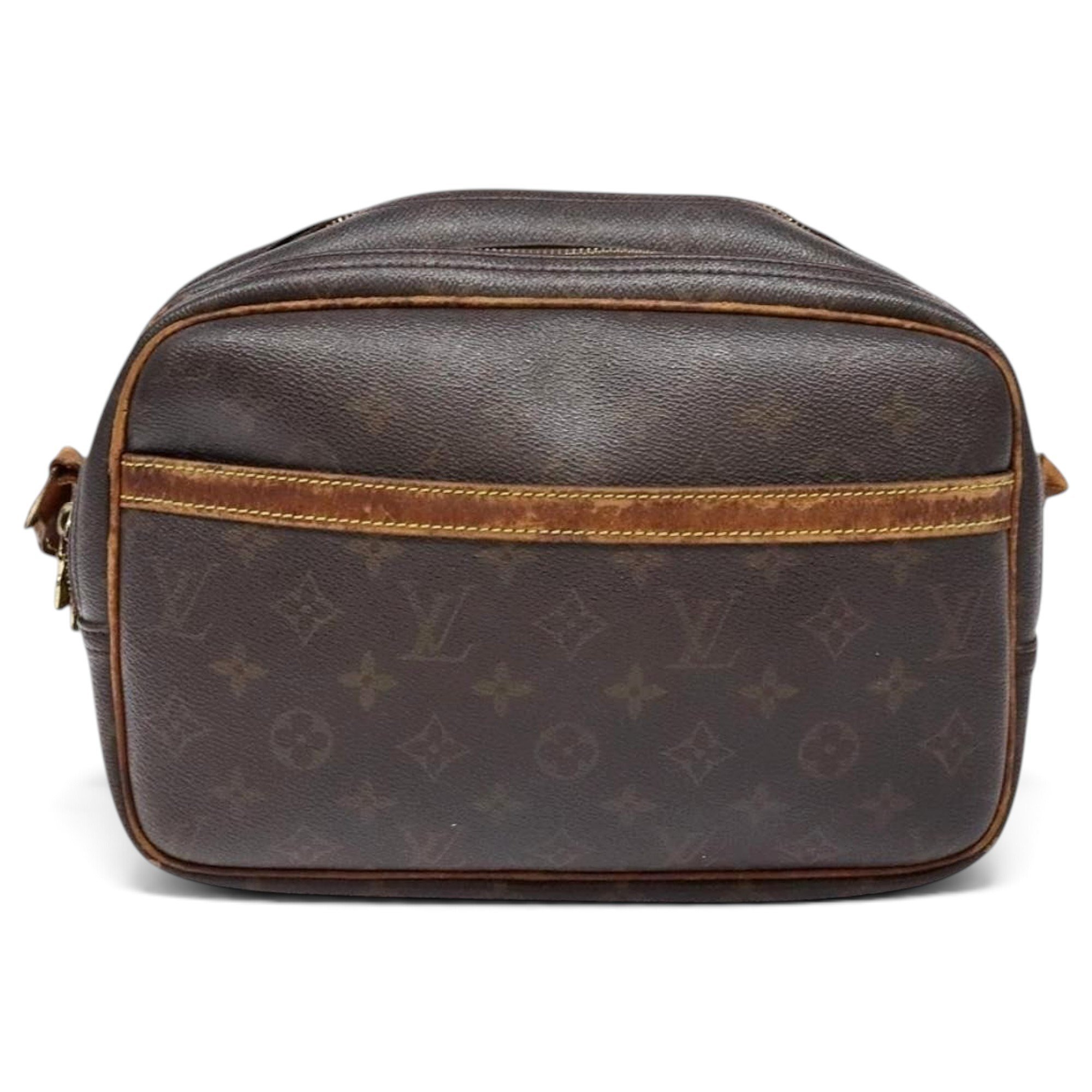 Reporter leather handbag
