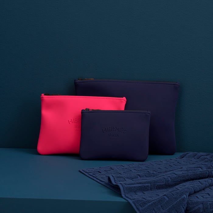 Bleu Marine Nécessaire Neobain, Modelo Pequeno