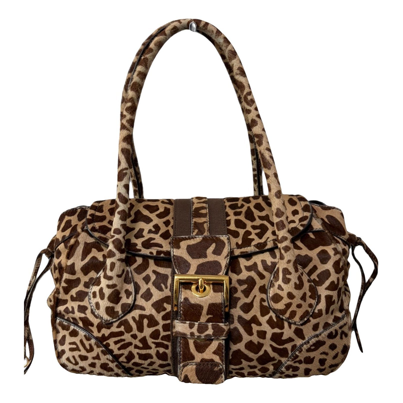 Pony-style calfskin handbag