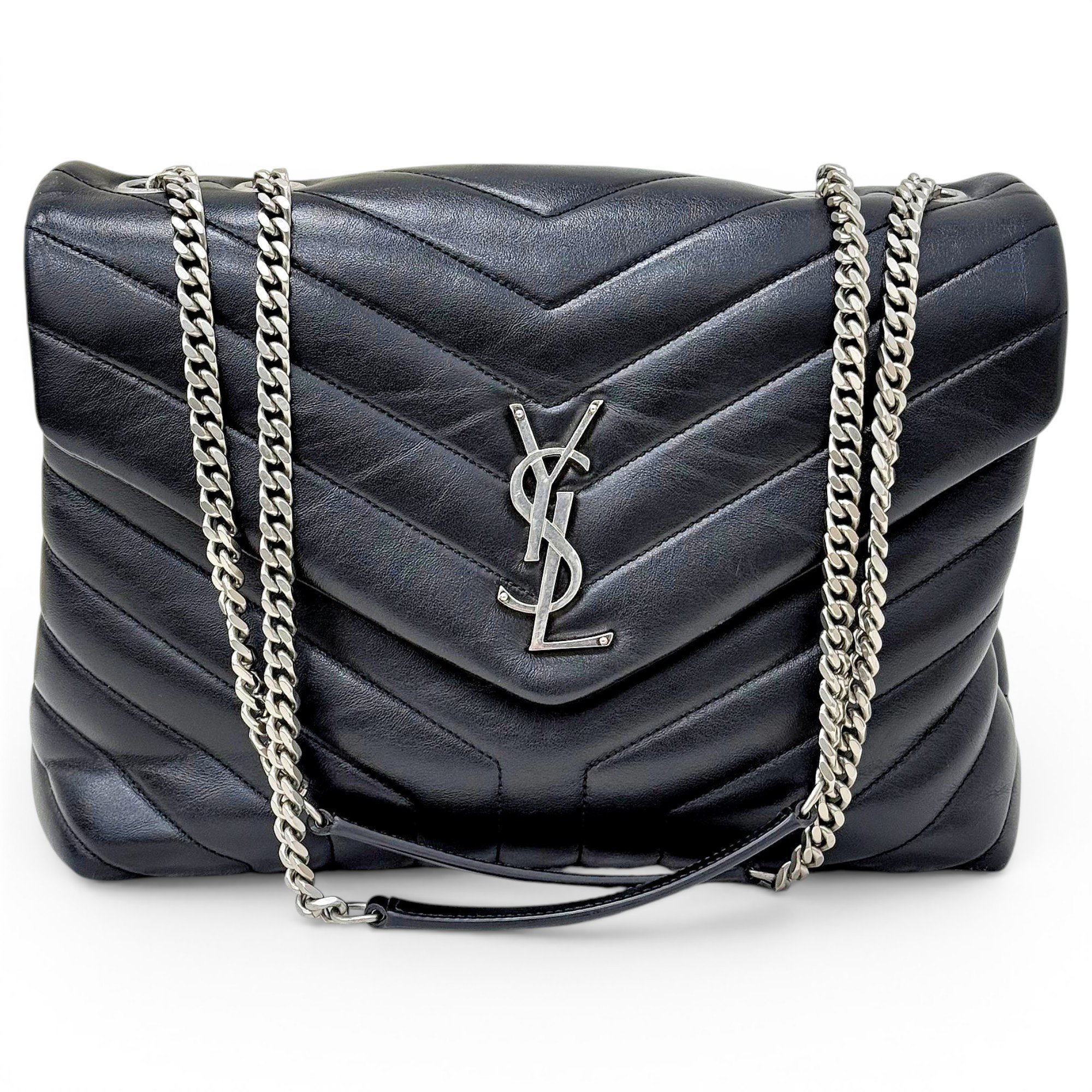 Loulou leather handbag