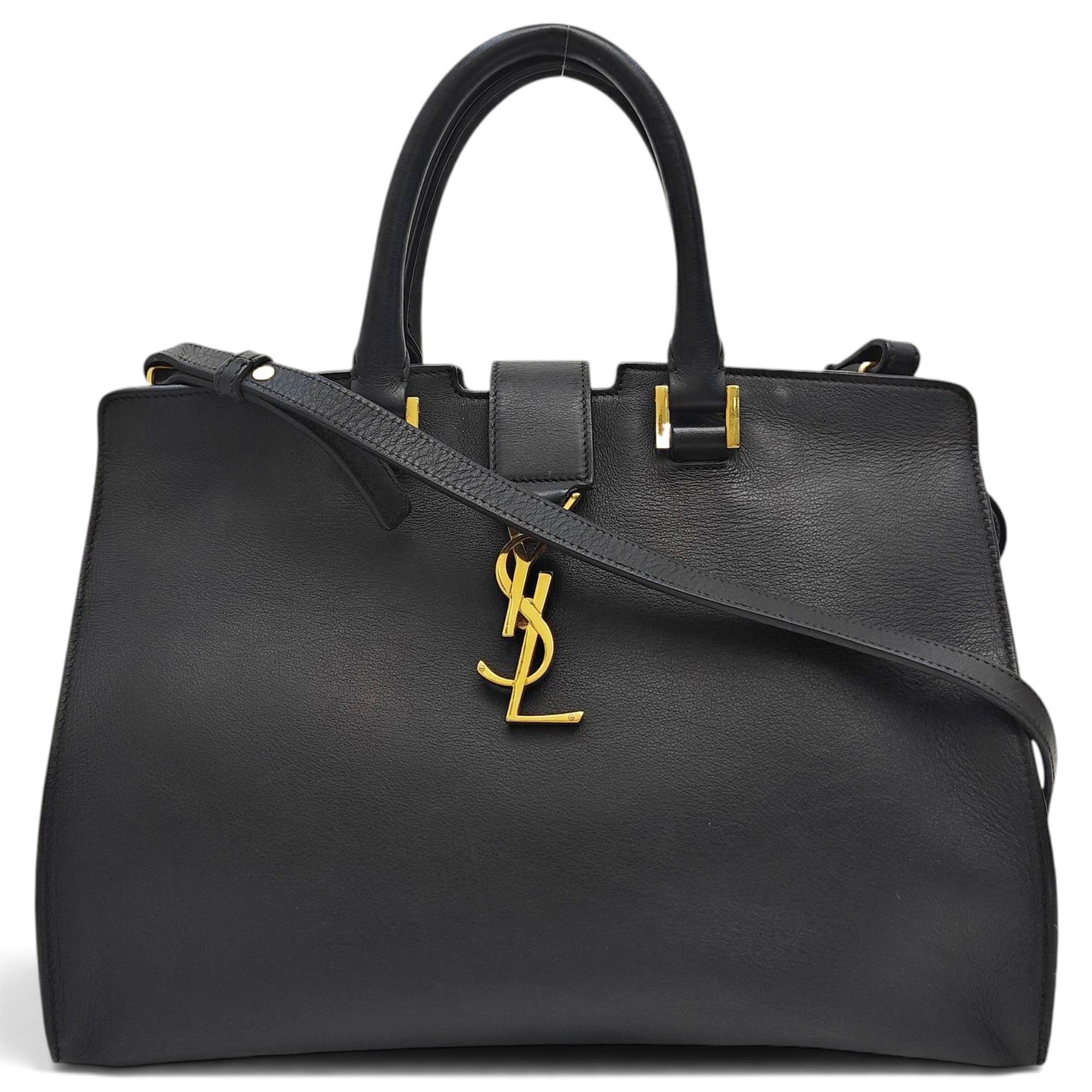 Monogram Cabas leather tote