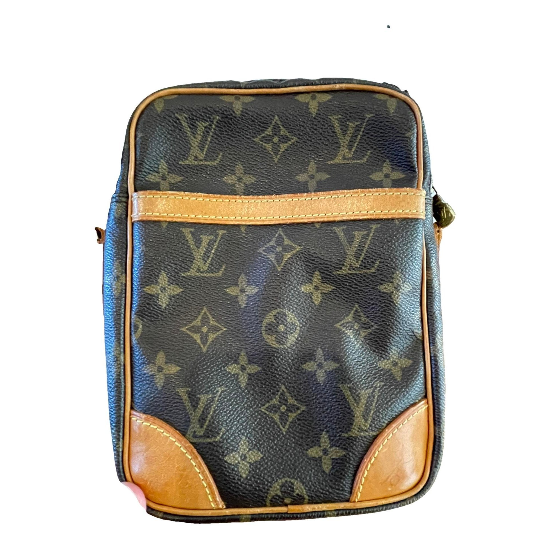 Danube leather crossbody bag