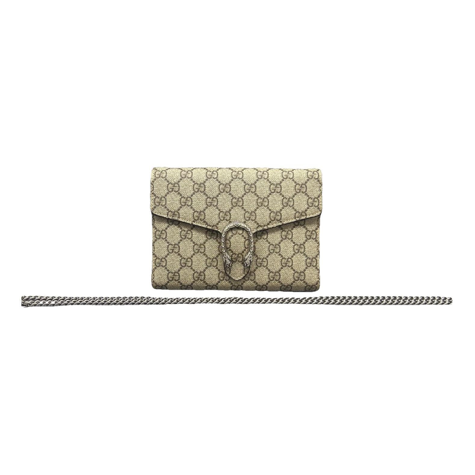 Dionysus Chain Wallet leather handbag