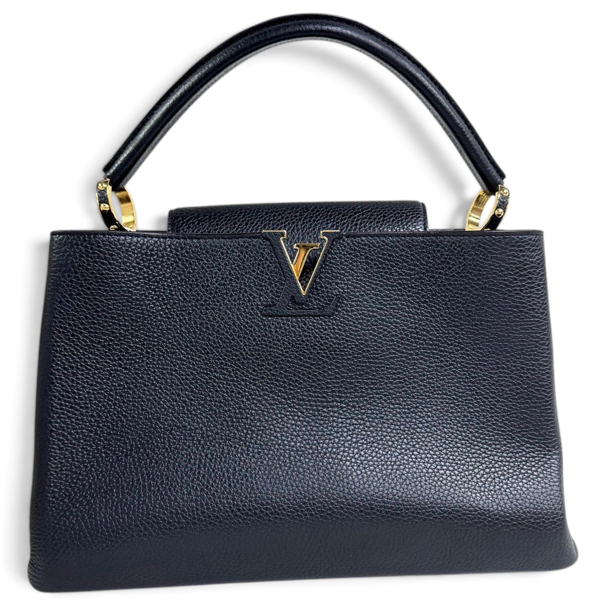 Capucines leather handbag