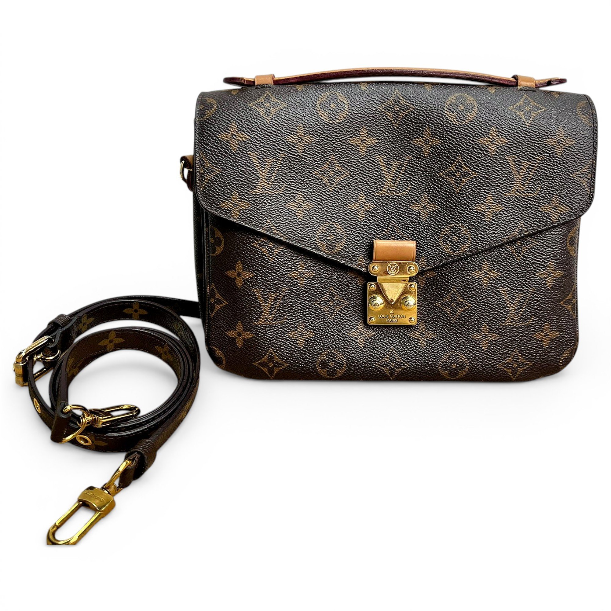 Metis leather crossbody bag