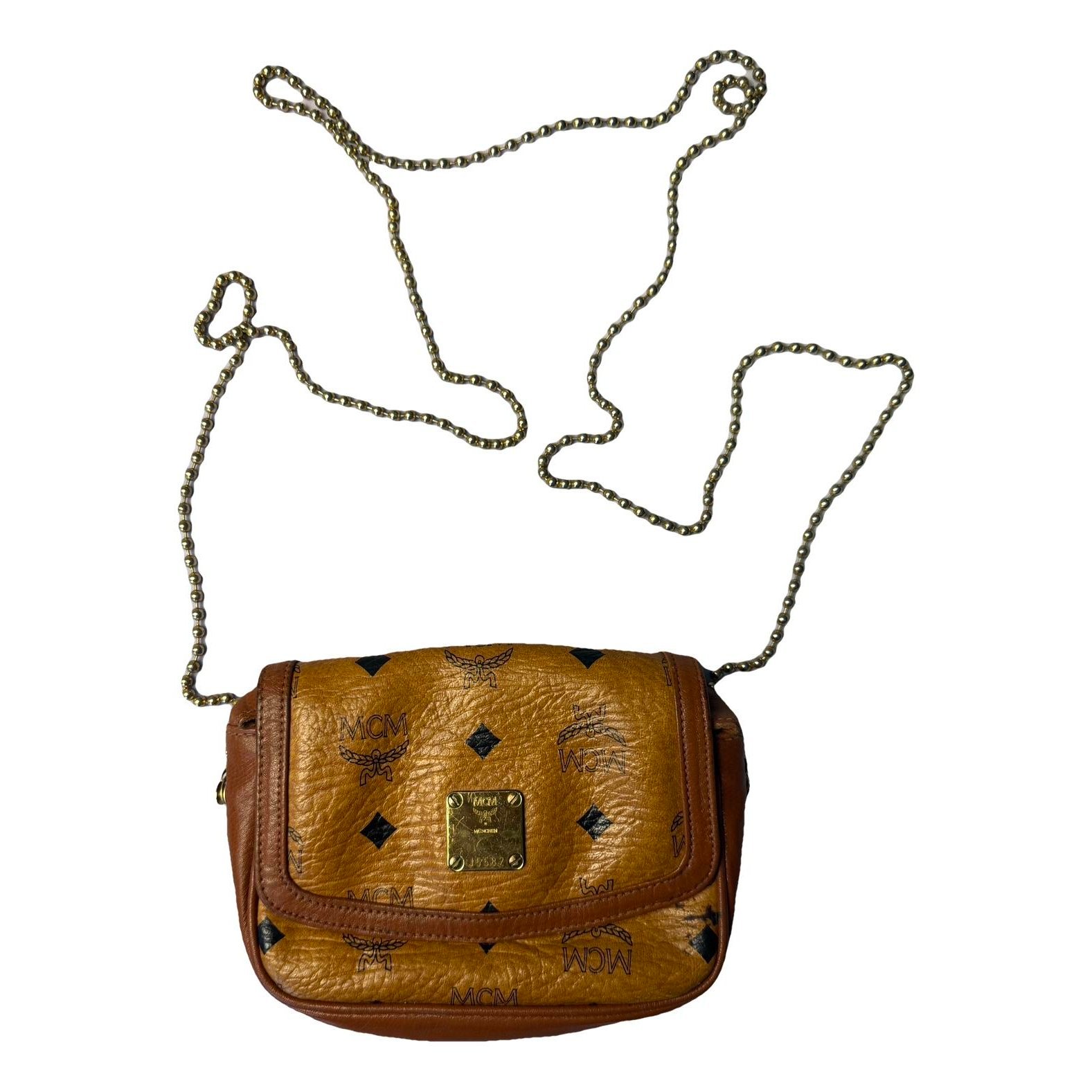Leather crossbody bag
