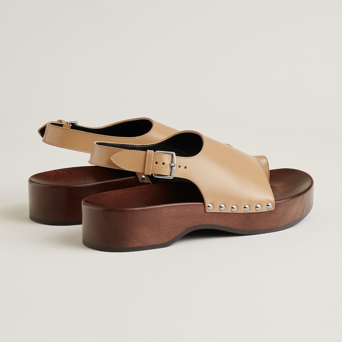 Beige Natura Klay Clog