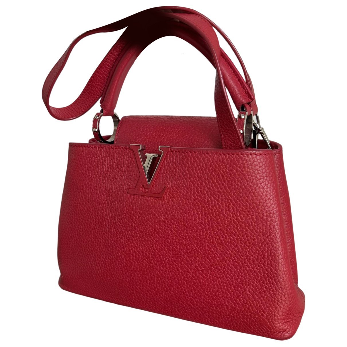 Capucines leather handbag