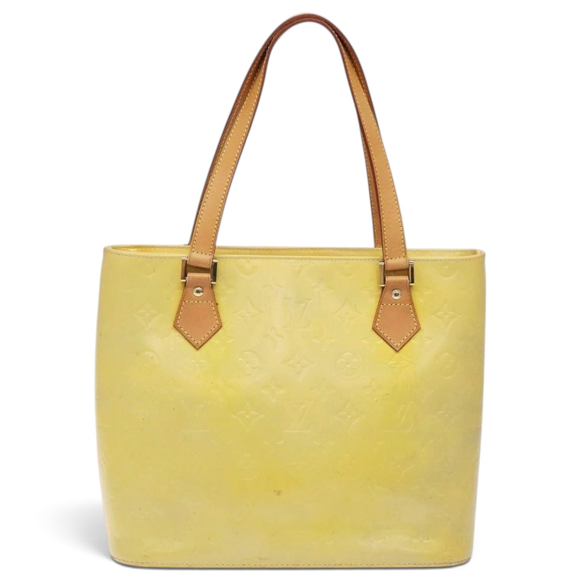 Houston patent leather handbag