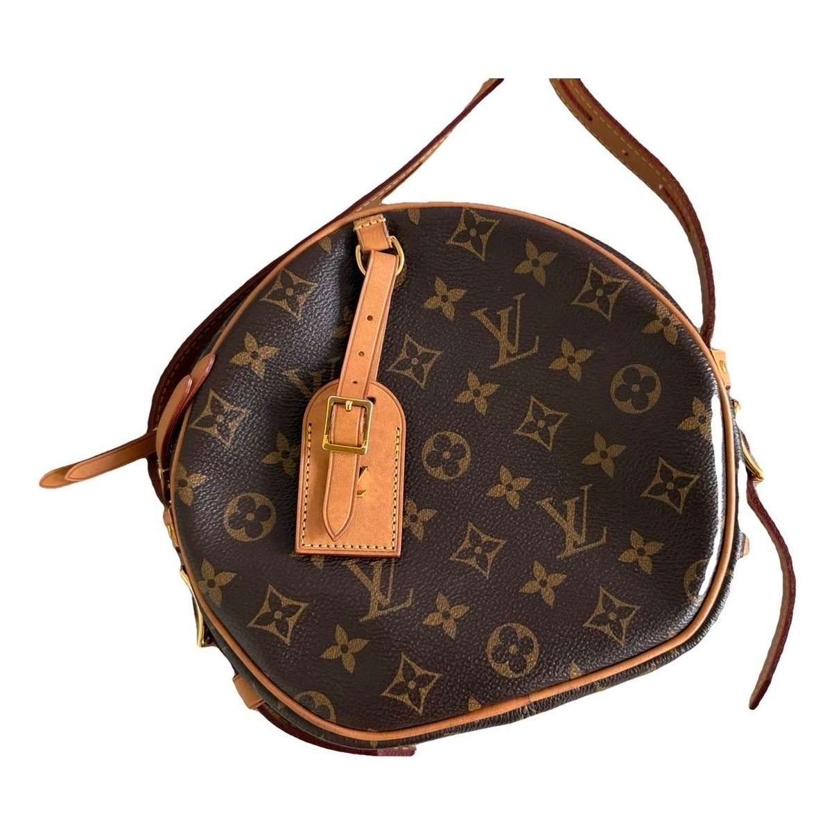 Boîte chapeau souple leather crossbody bag