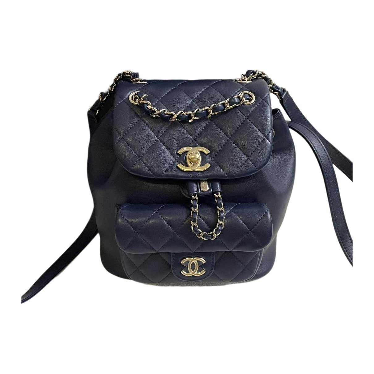 Duma leather backpack