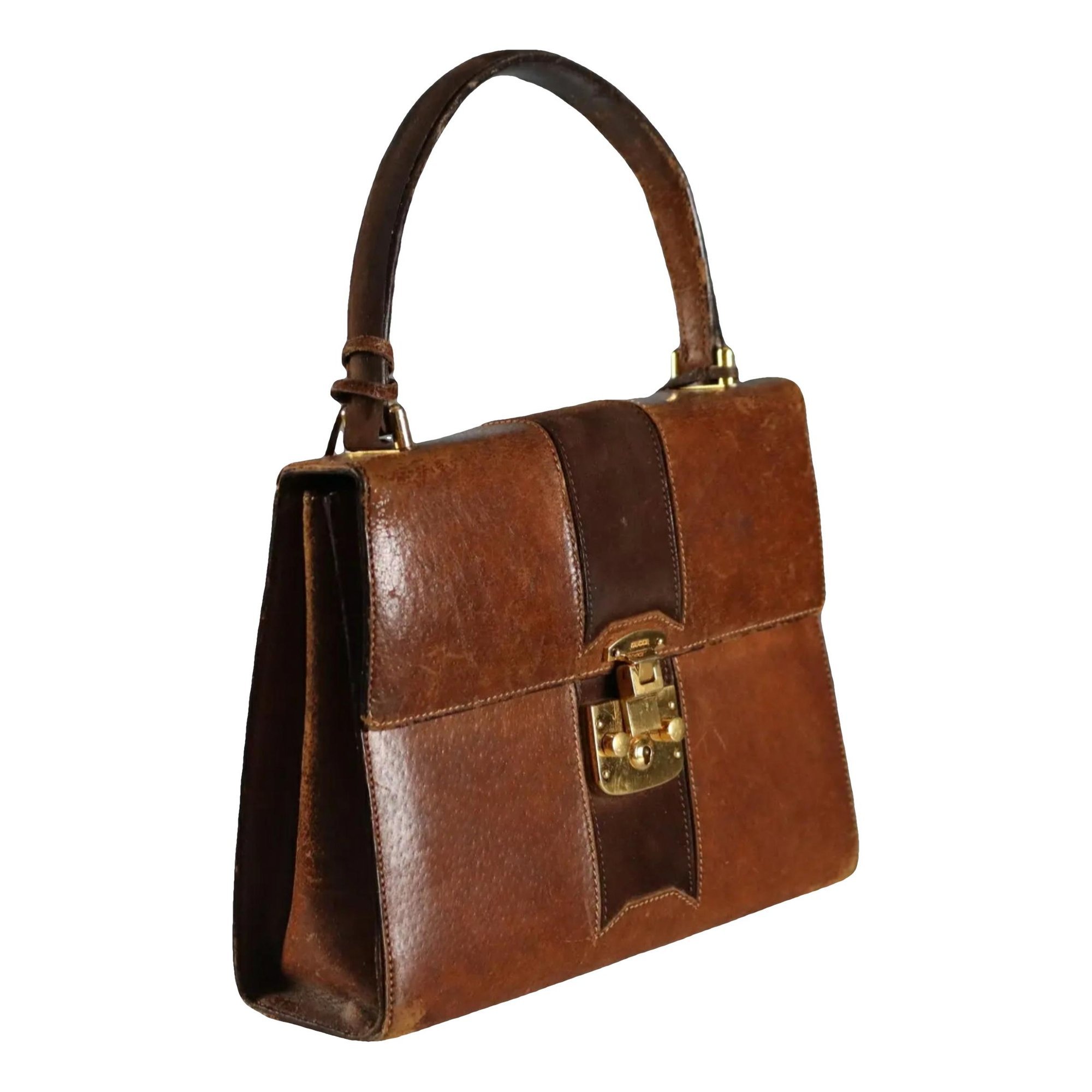 Leather handbag