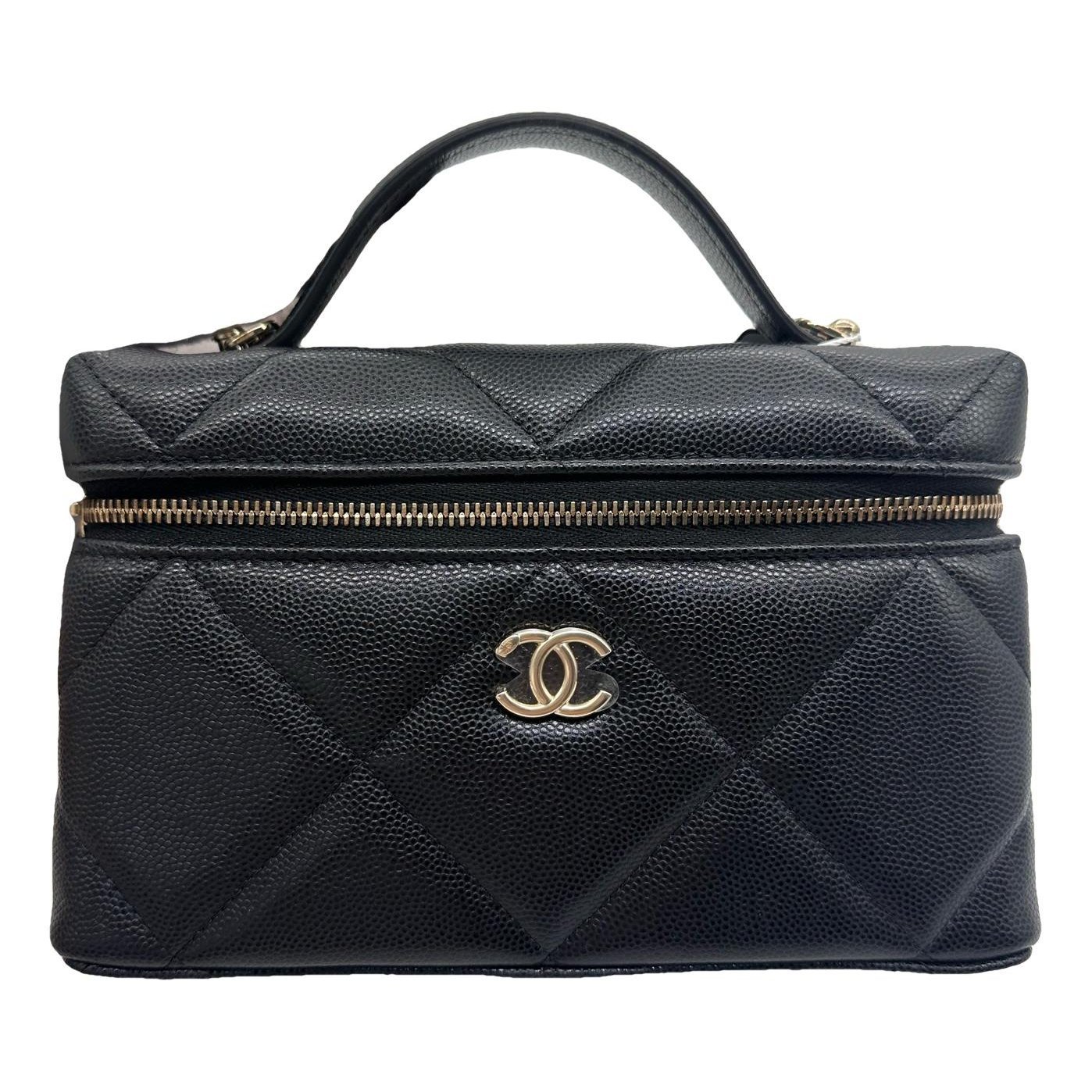 Trendy CC Vanity leather handbag