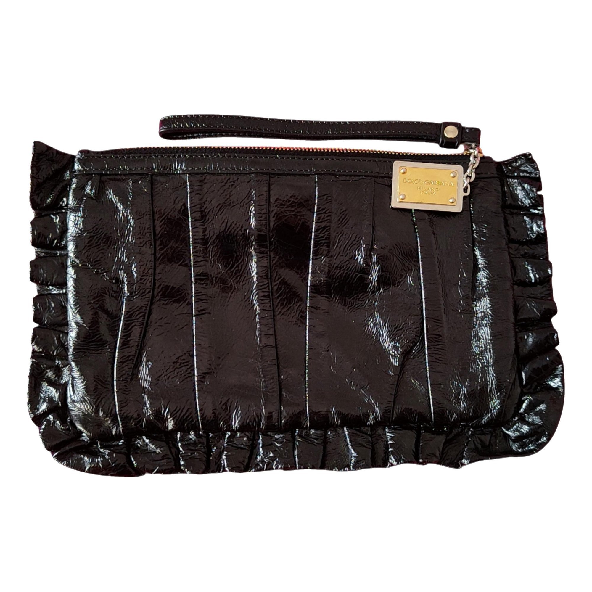 Dolce & Gabbana Patent leather clutch bag