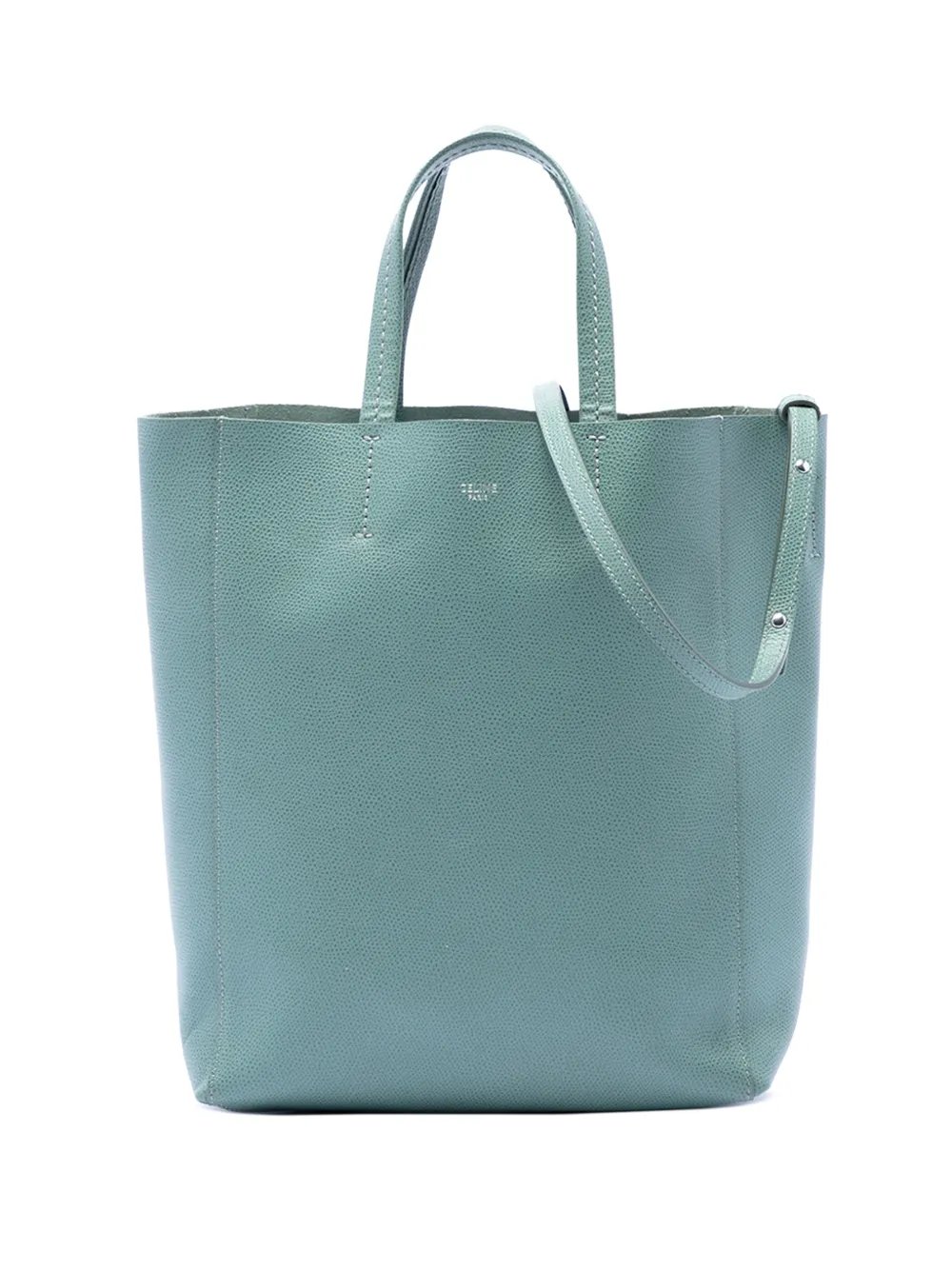 2019 Small Grained Calfskin Vertical Cabas Tote satchel