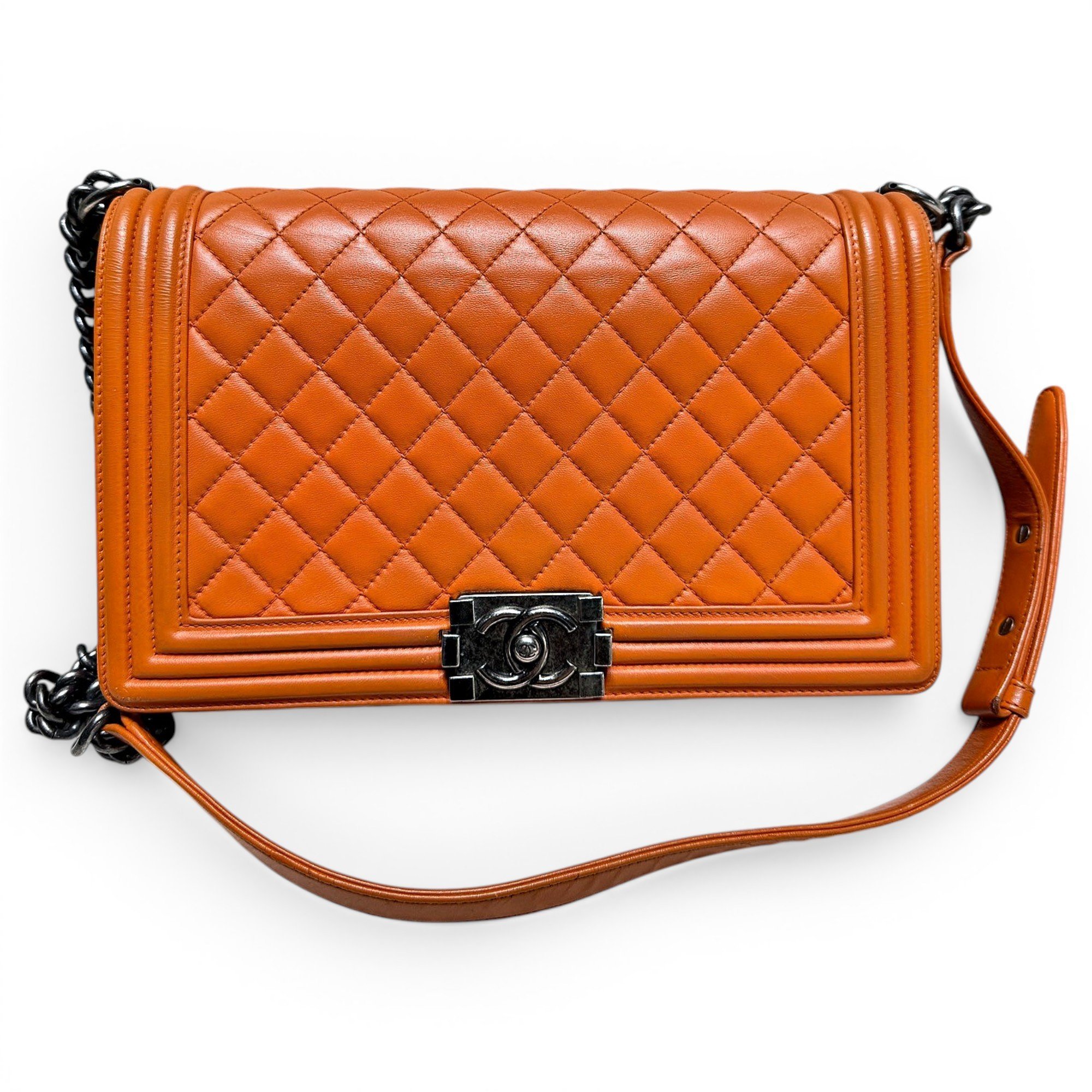 Boy leather handbag