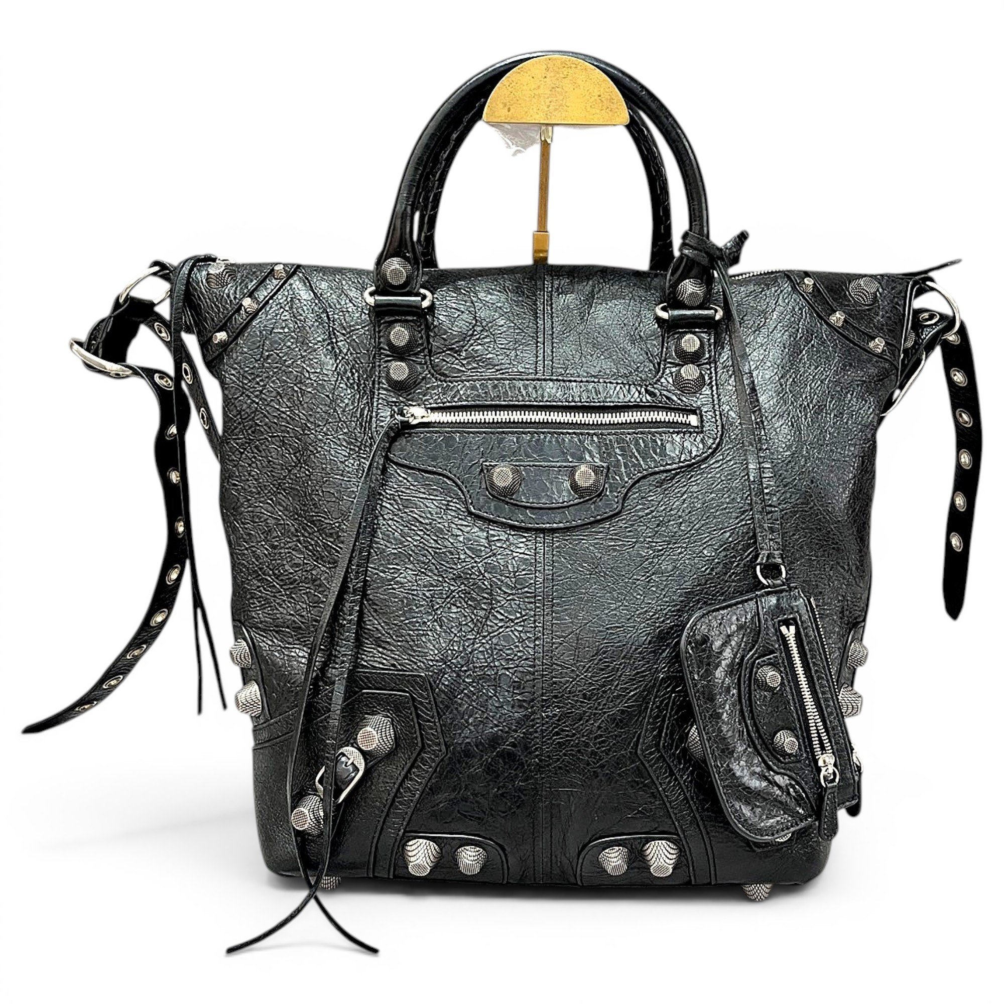 Neo Cagole City leather handbag