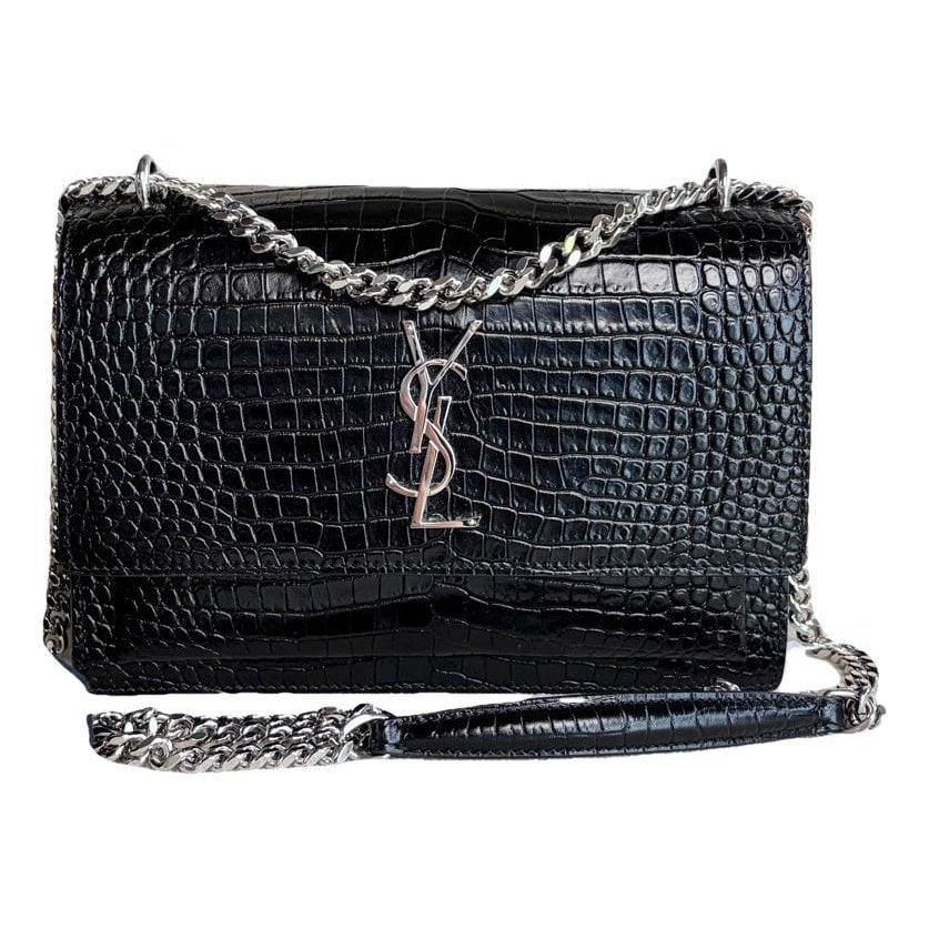 Sunset leather handbag