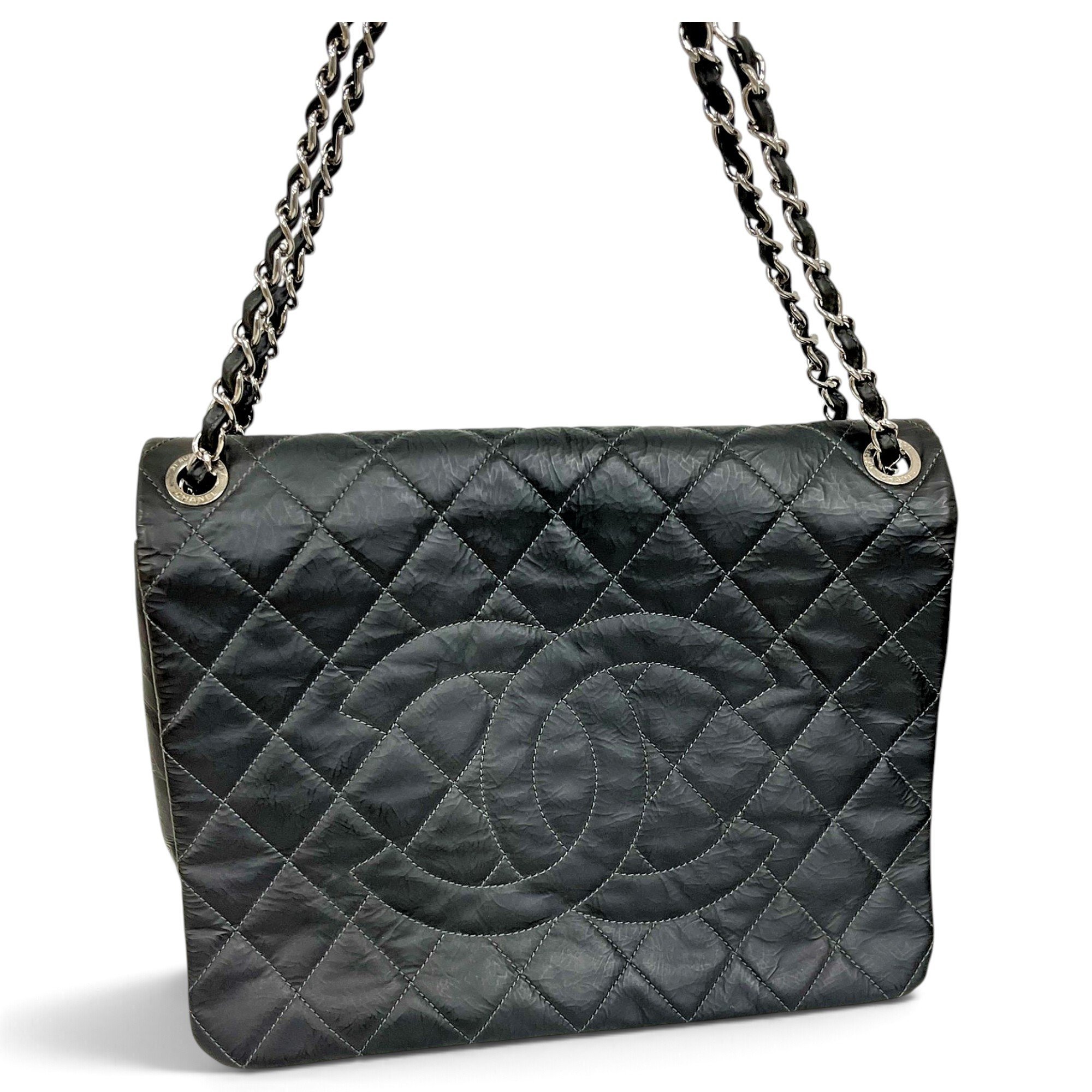 Grand shopping leather handbag
