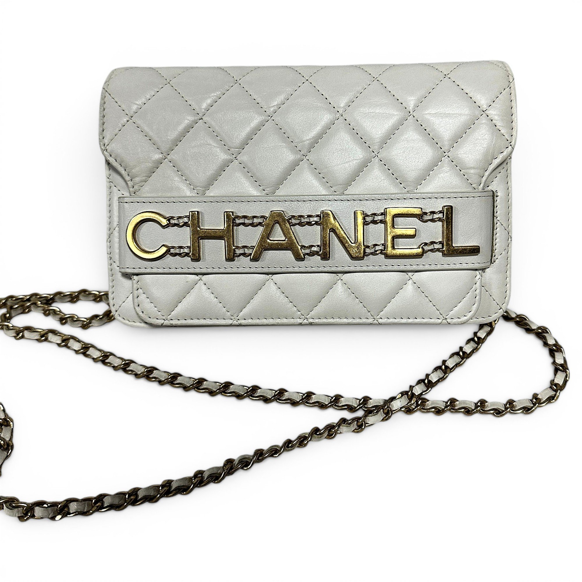 Leather crossbody bag