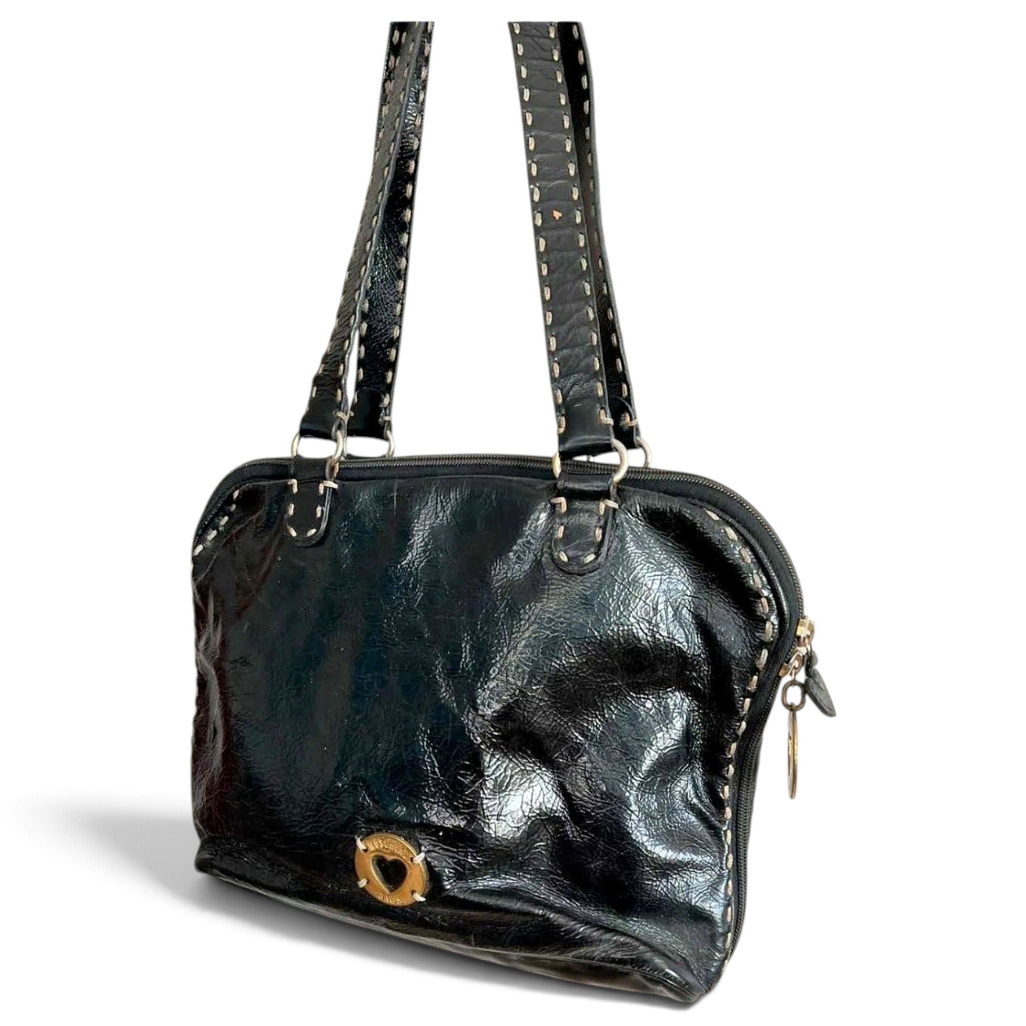 Leather handbag