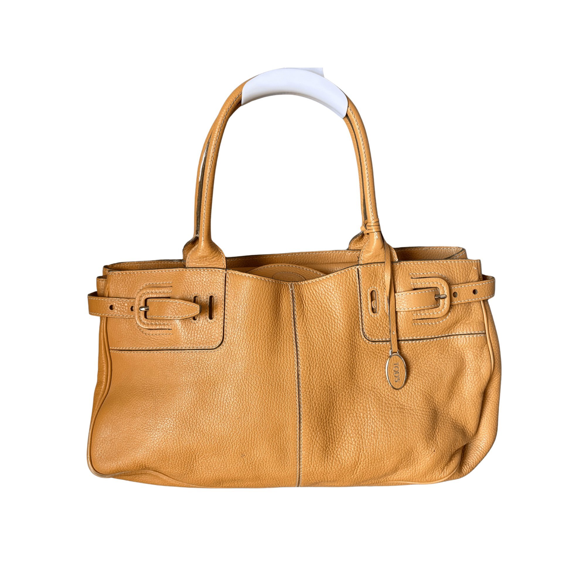 D Bag leather tote