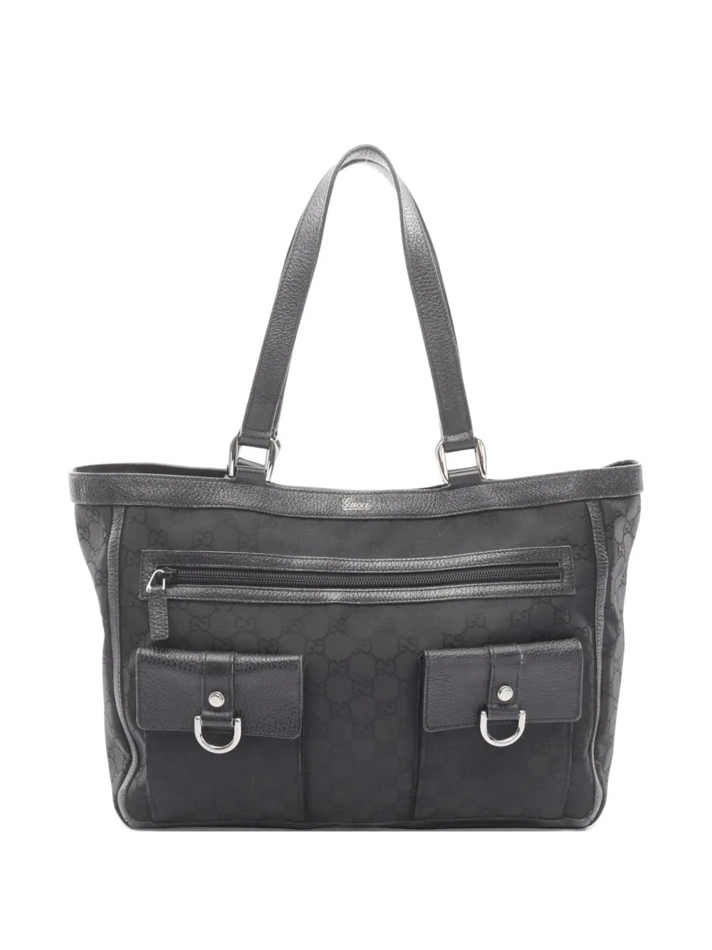 2000s Abby patterned tote bag