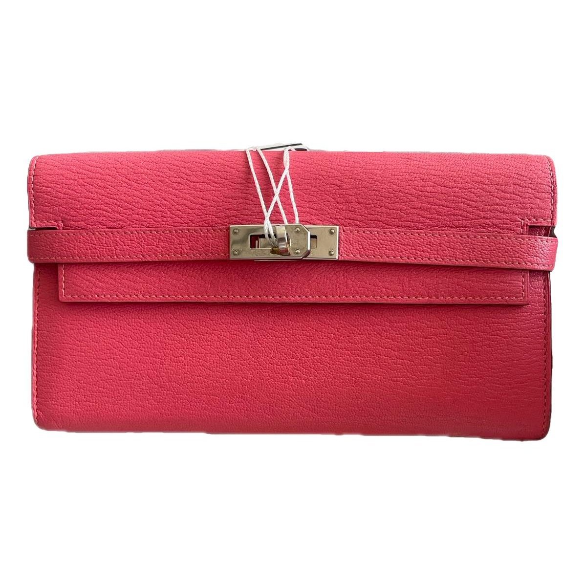 Kelly to go leather clutch bag