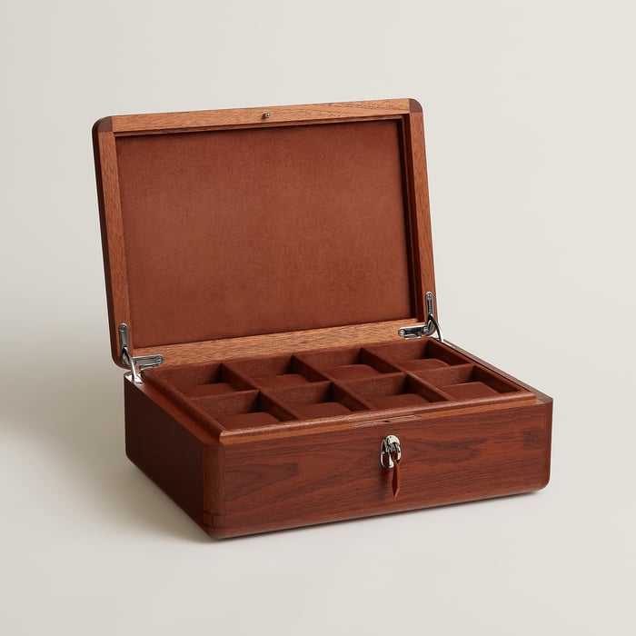 Cuivre Casaque Panthera Deco Watch Box