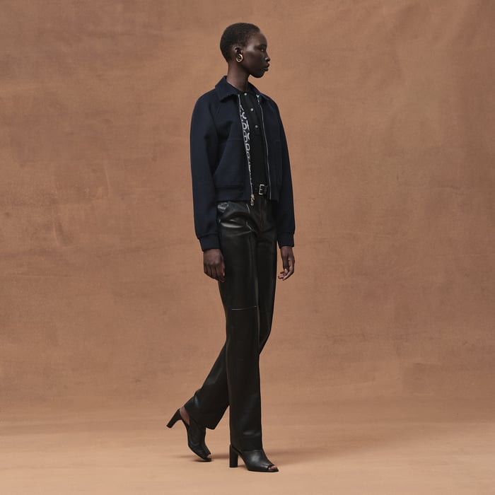 Bleu Marine "Chaine d'Ancre" Jacket